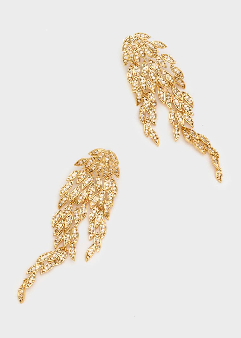 Nalí CASCADE EARRINGS WITH ZIRCONS + COLORS Qualità