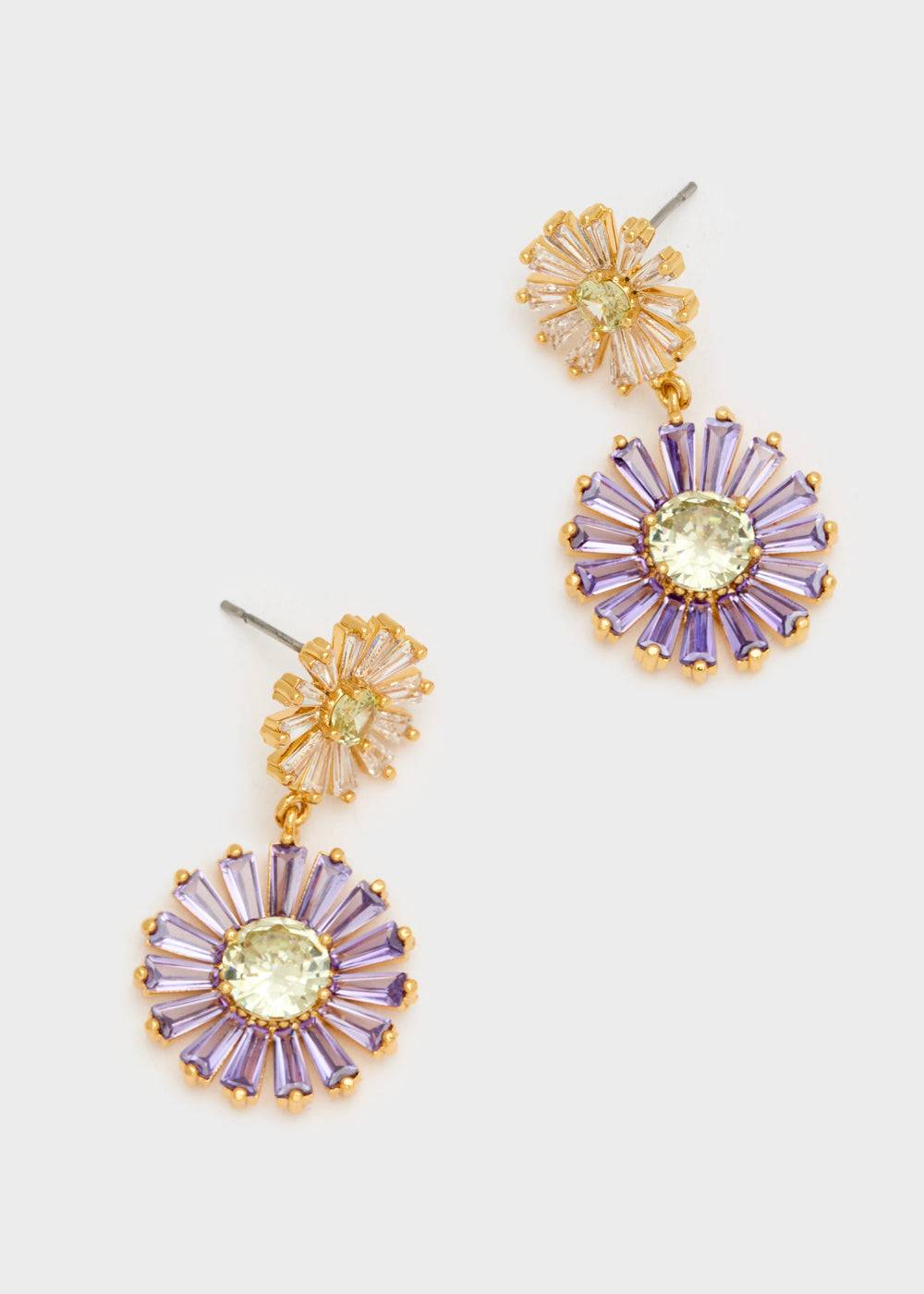 Nalí MARGHERITA EARRINGS W/ ZIRCONS + COLORS Shopping Online