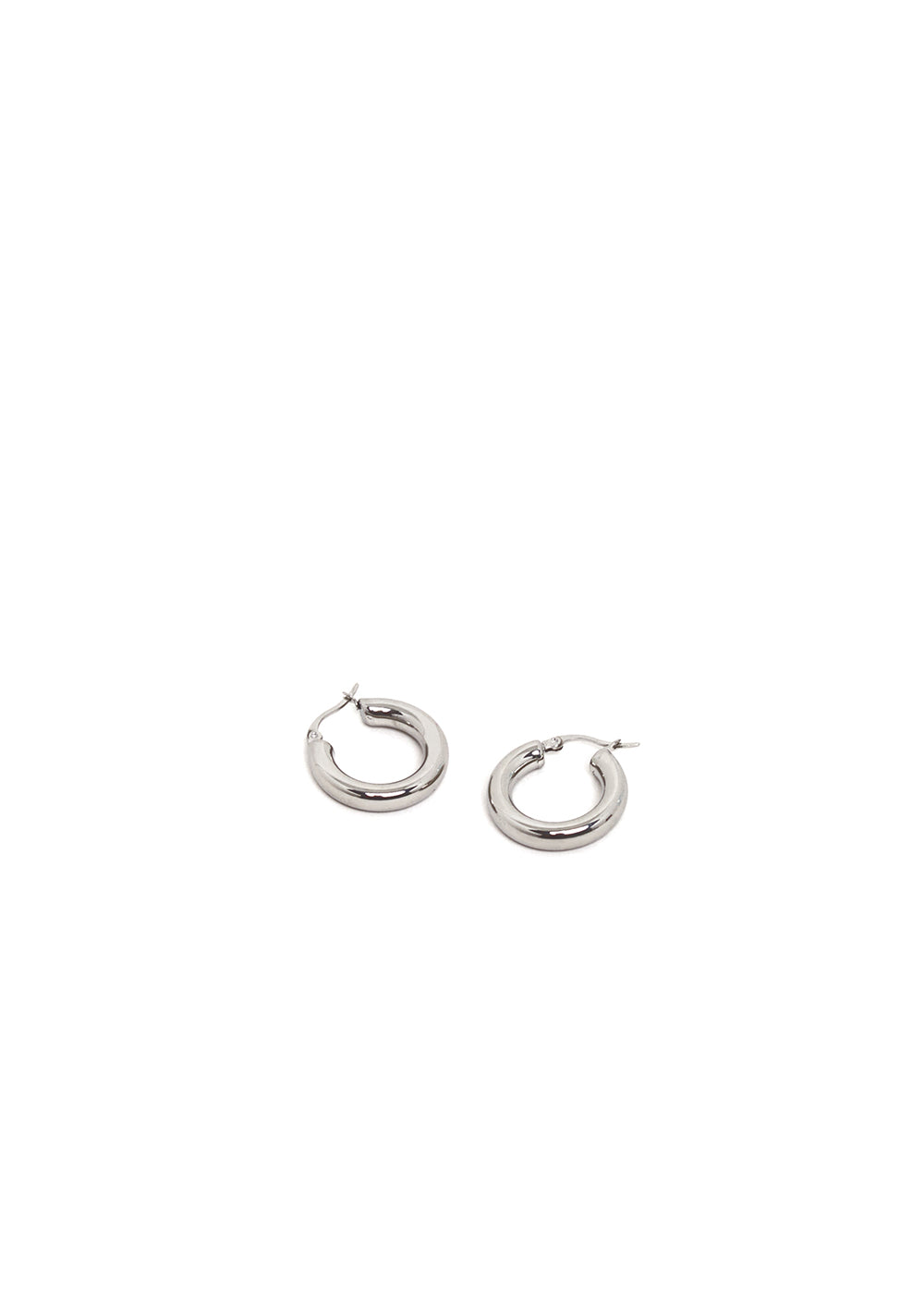 Nalí VANIA SMALL HOOP EARRINGS IN STAINLESS STEEL Hotsell