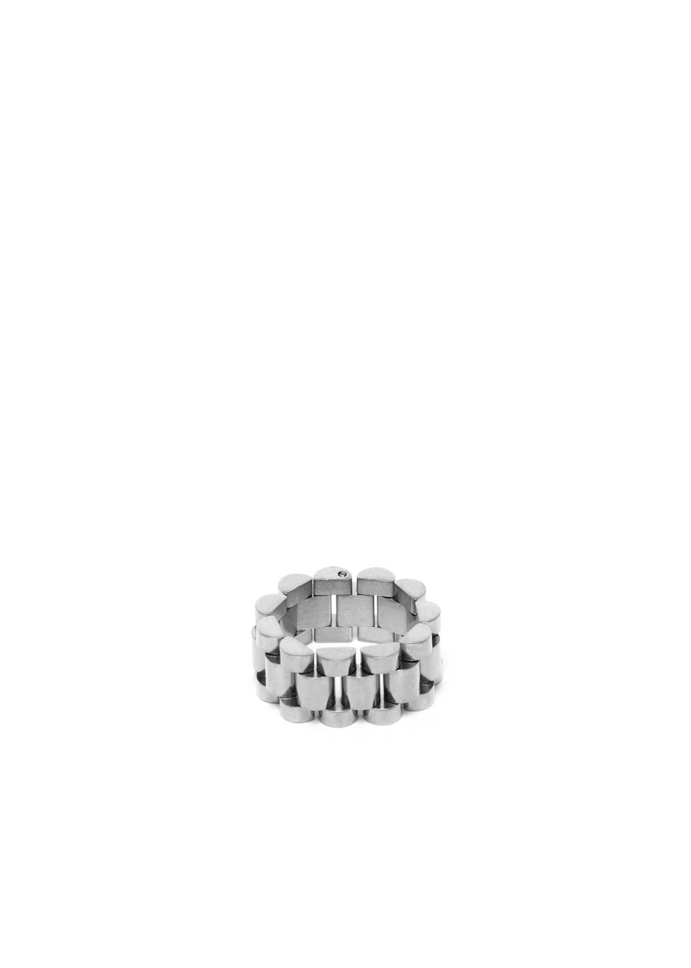 Nalí MORA SILVER CHAIN RING STAIN. STEEL Fino Al -60%