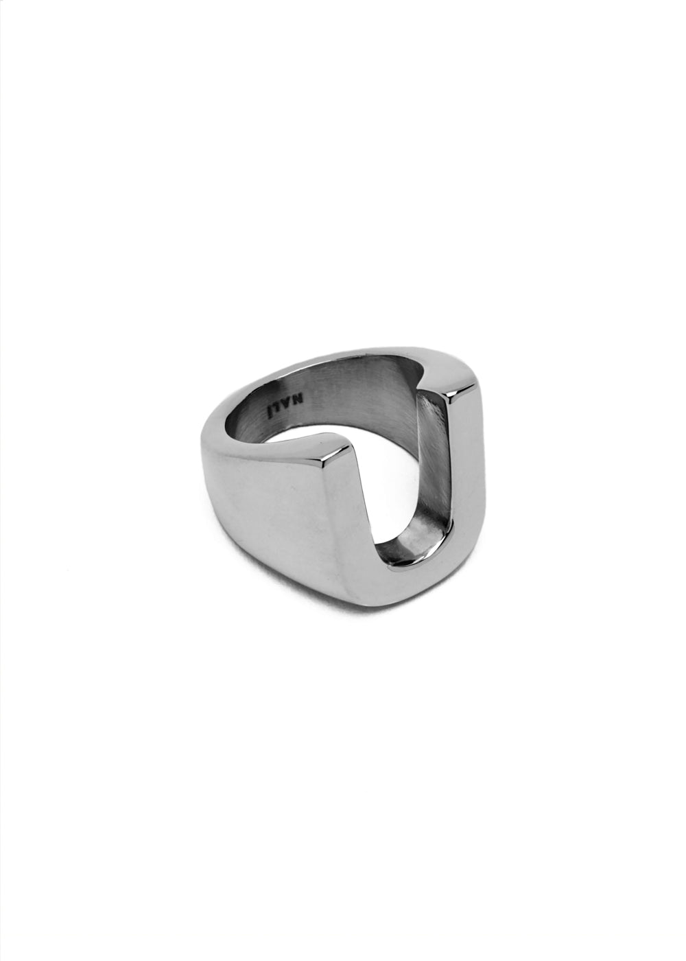 Nalí CHUNKY SILVER RING LETTER + LETTERS Shopping Online