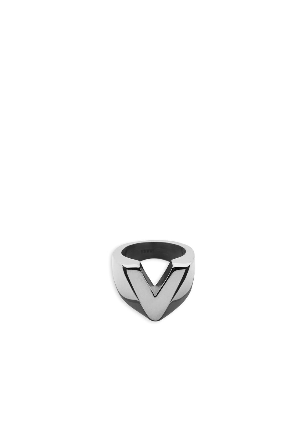 Nalí CHUNKY SILVER RING LETTER + LETTERS Shopping Online
