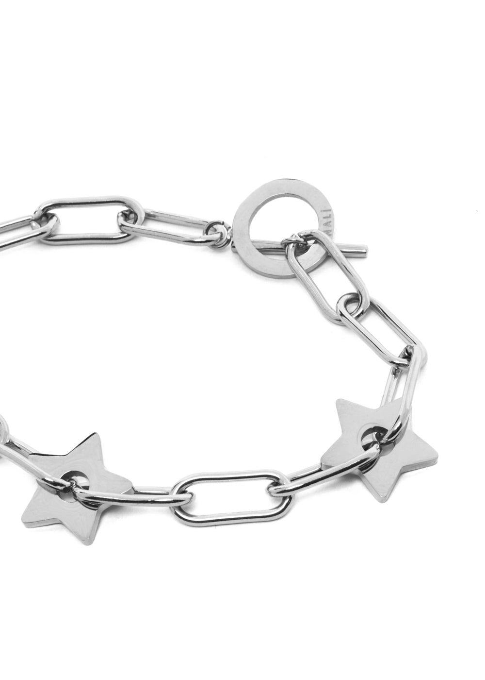 Nalí SILVI SILVER CHAIN STARS BRACELET STAIN. STEEL I Più Venduti