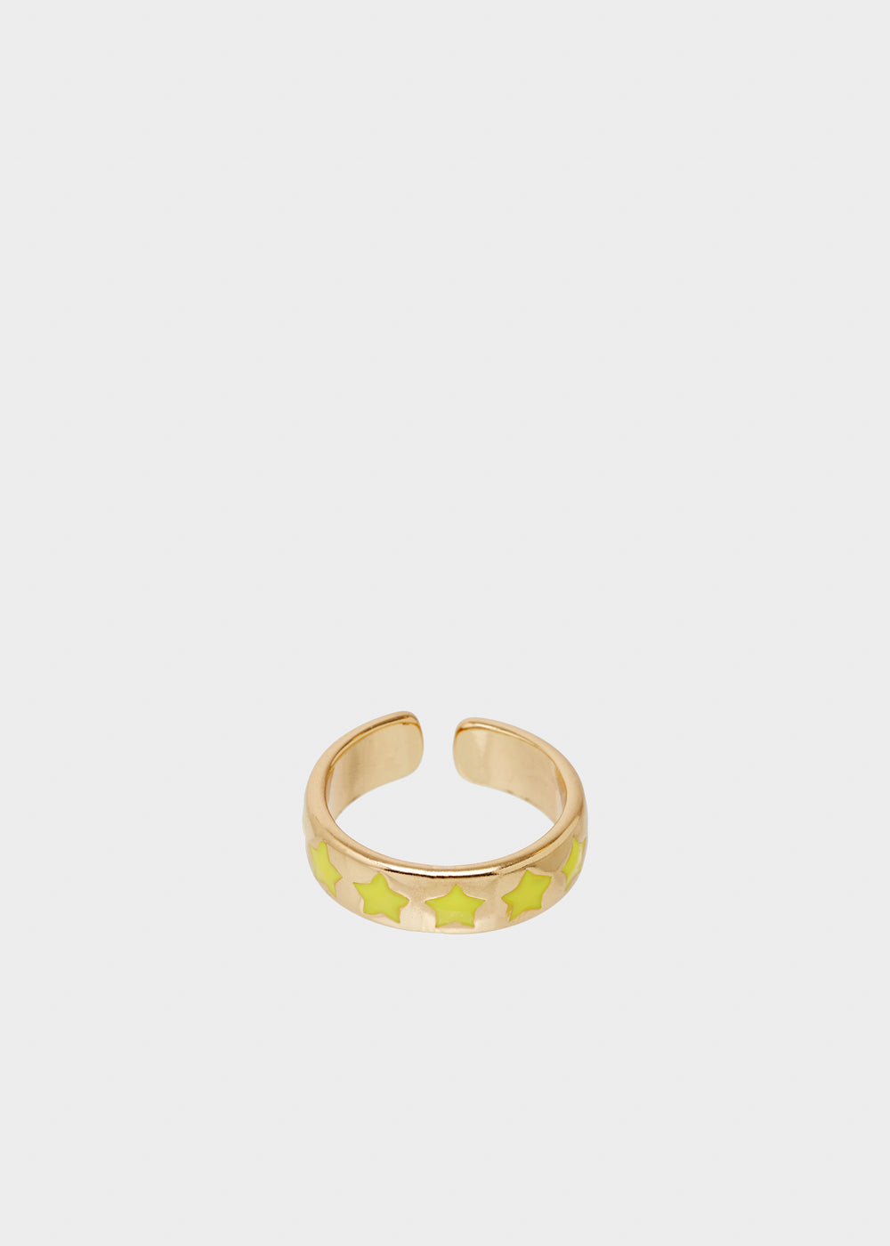 Nalí SUMMY ADJUSTABLE RING W/ YELLOW STARS Italia