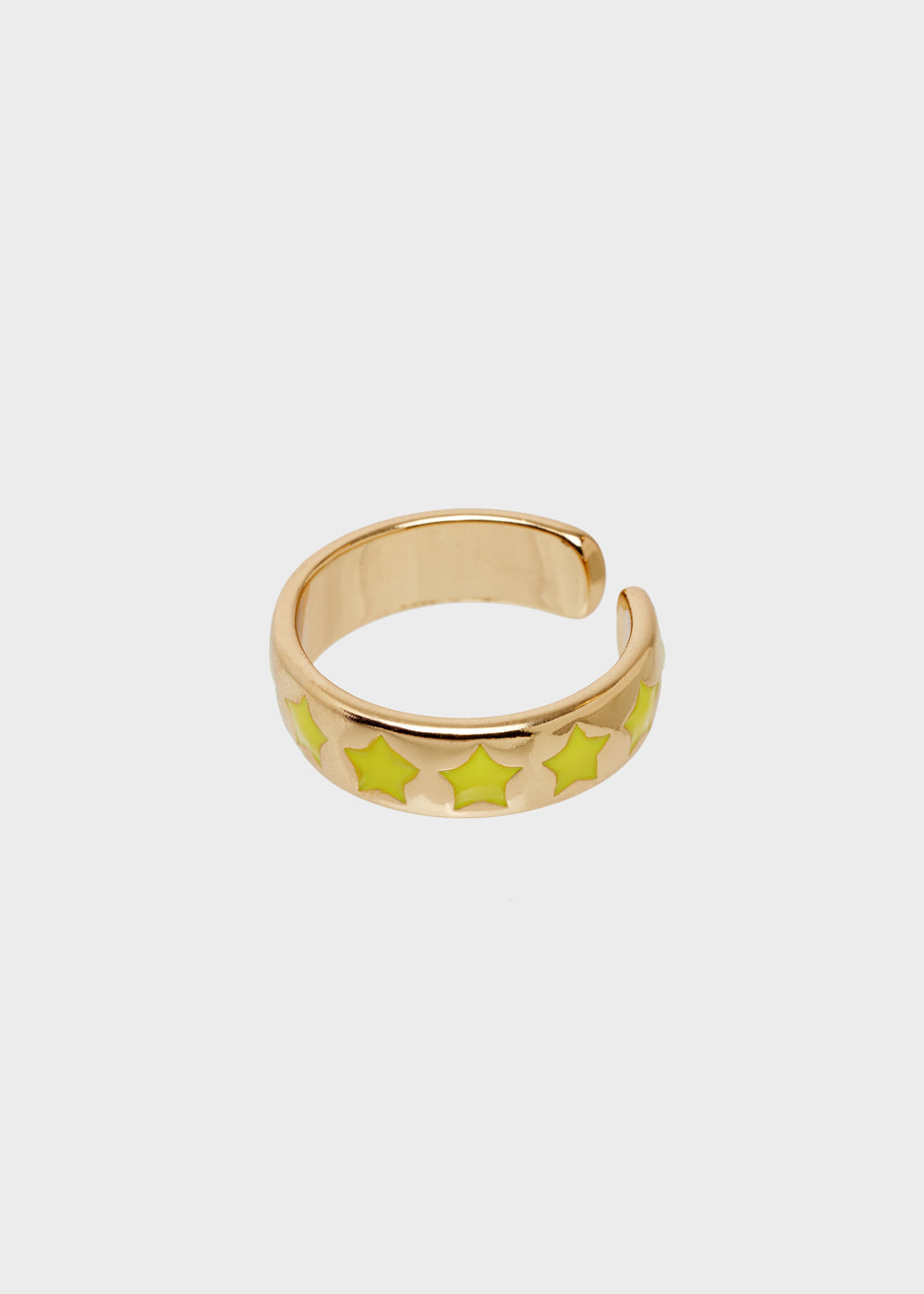 Nalí SUMMY ADJUSTABLE RING W/ YELLOW STARS Italia