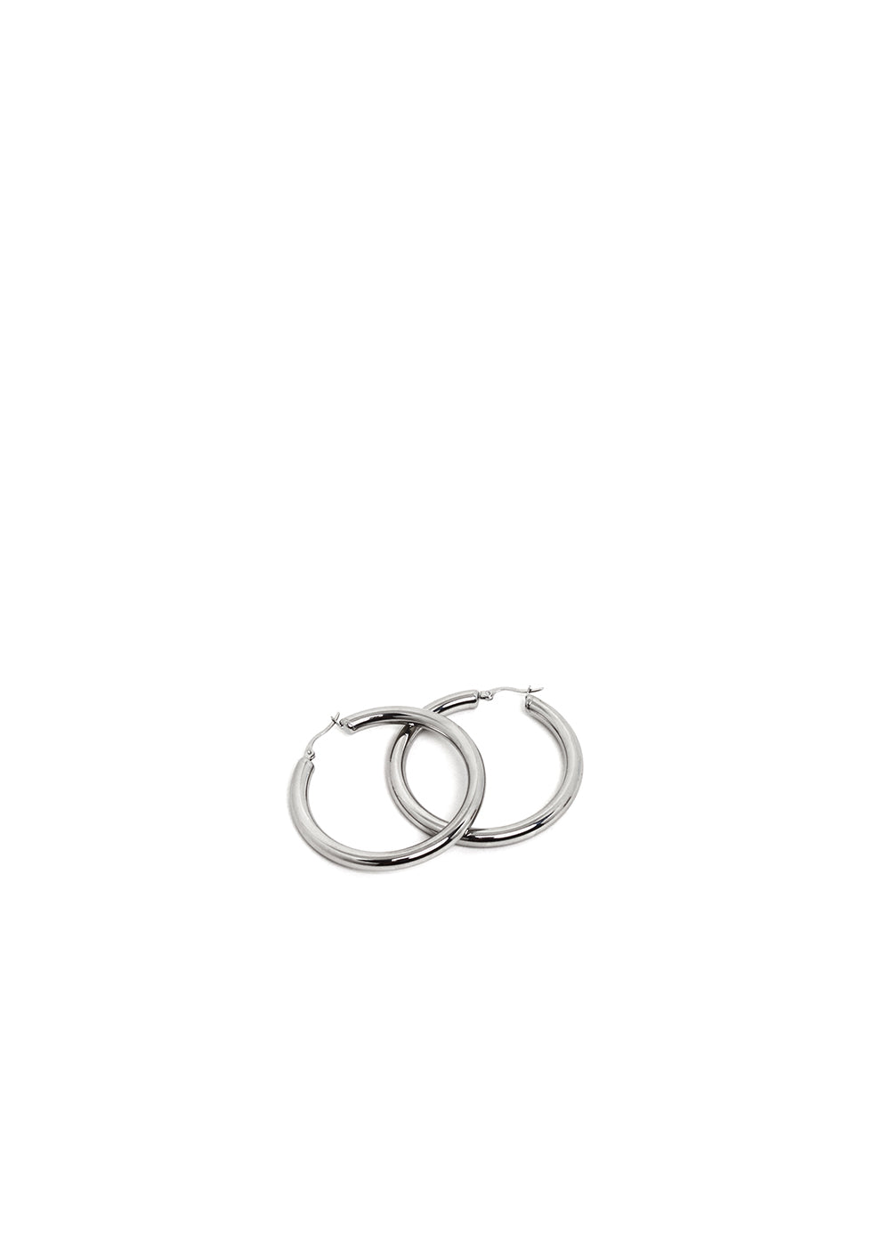 Nalí LENOR MEDIUM HOOP EARRINGS IN STAINLESS STEEL I Più Venduti