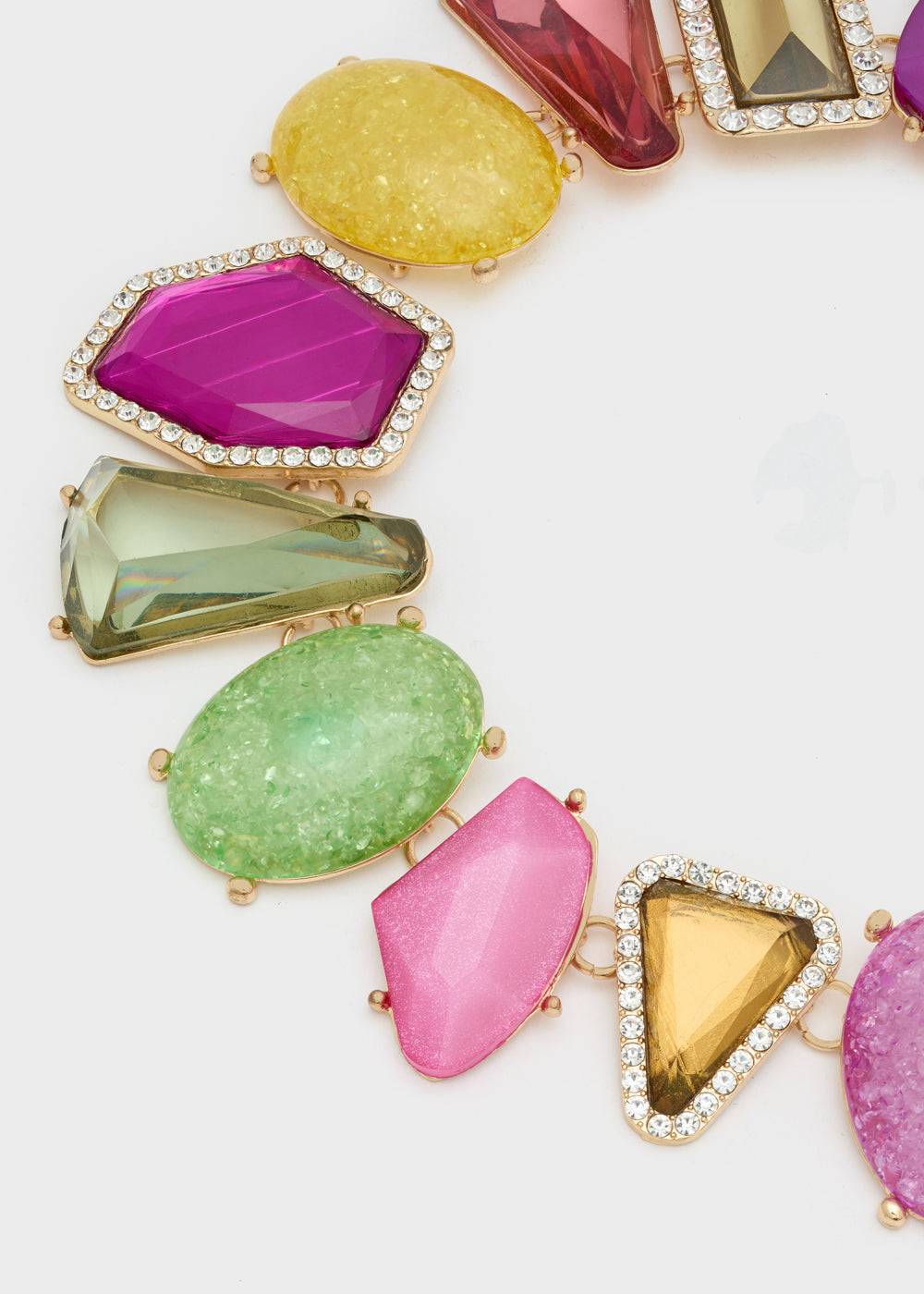 Nalí DENISE NECKLACE W/ MIX STONES + COLORS Comprare a buon mercato