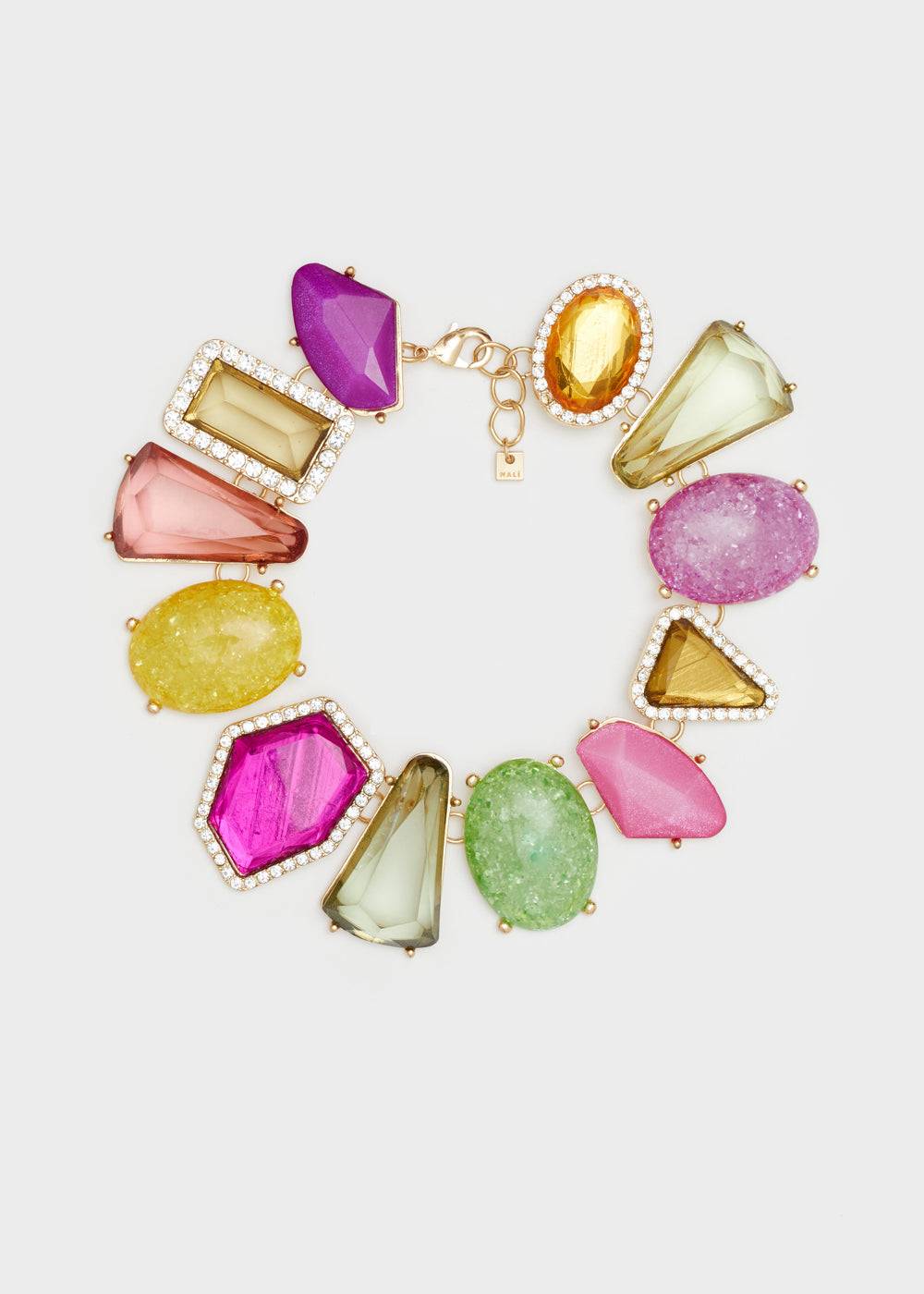 Nalí DENISE NECKLACE W/ MIX STONES + COLORS Comprare a buon mercato