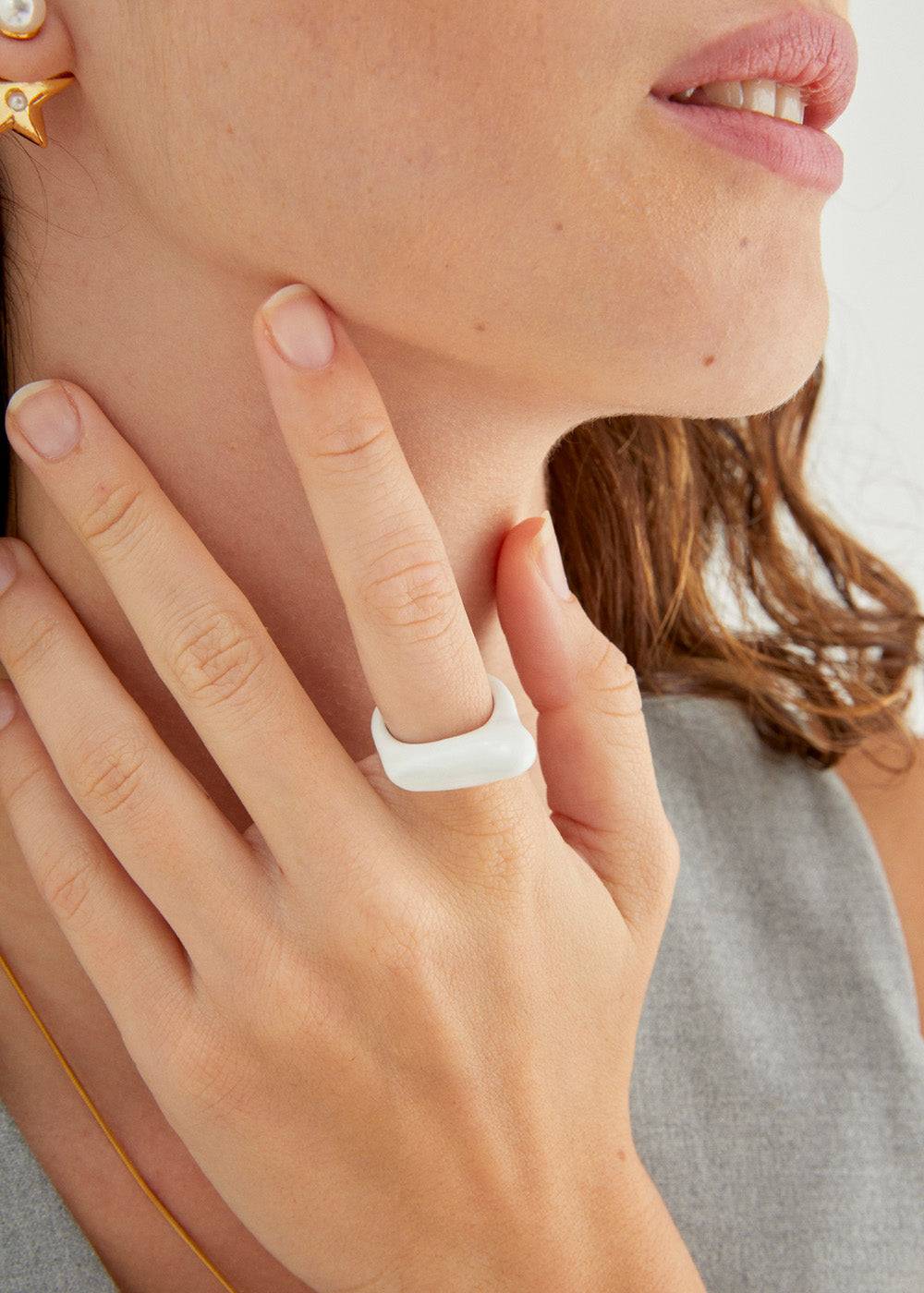 Nalí ERYN ENAMEL RING + COLORS Offerta esclusiva