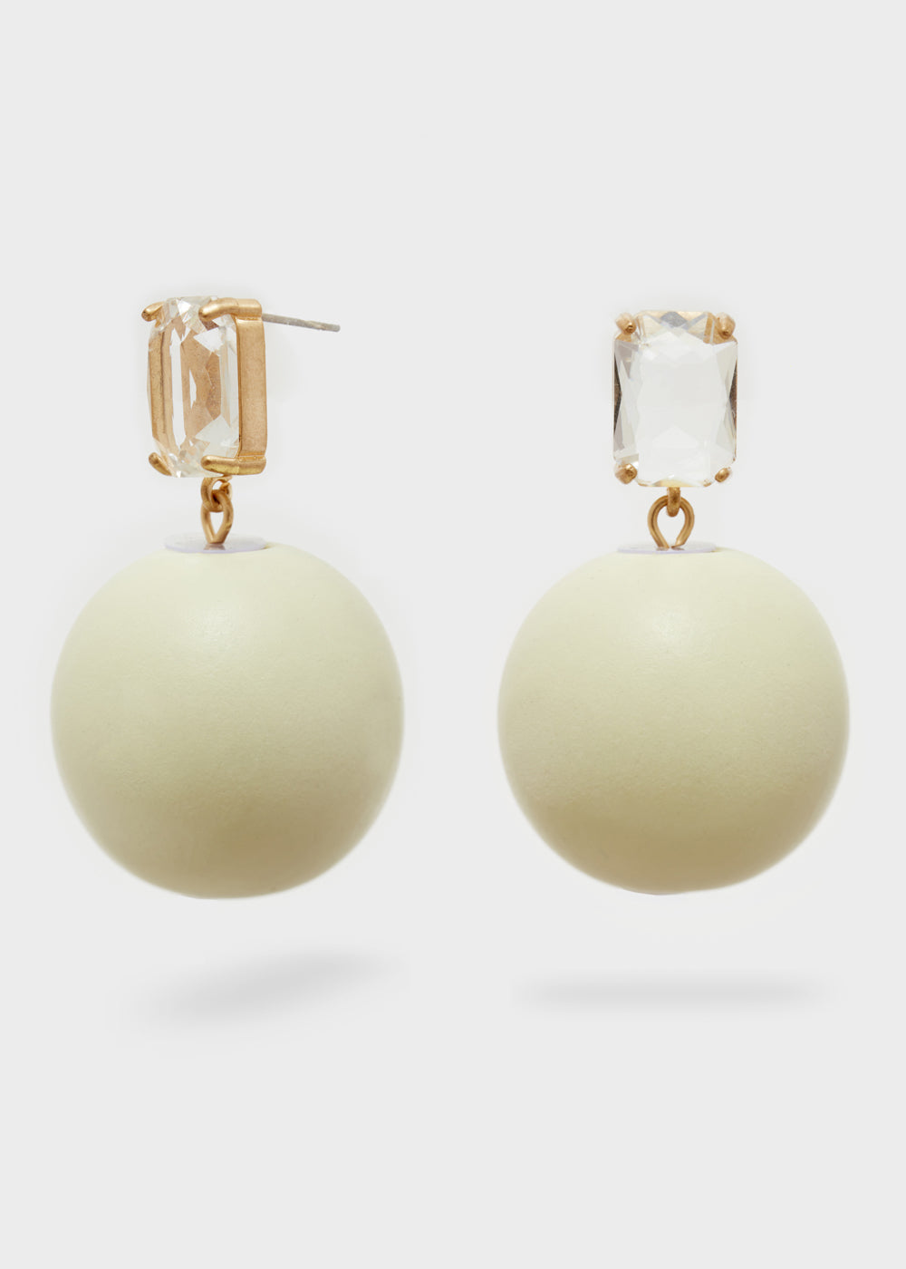Nalí ITHACA EARRINGS W/ WOOD PEARL + COLORS Offerta San Valentino