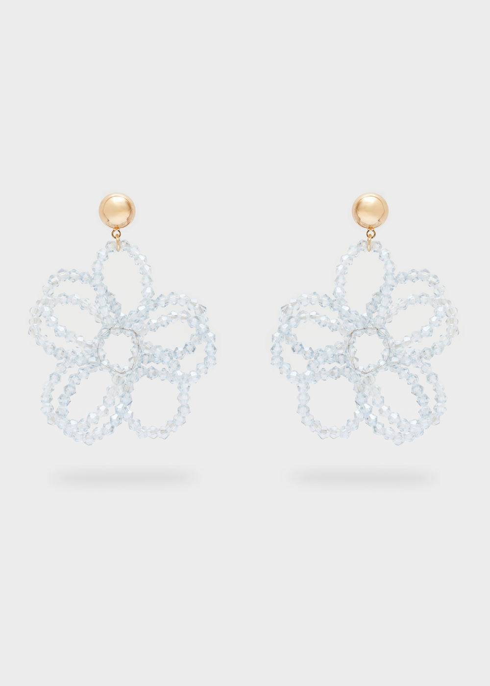 Nalí PETAL EARRINGS W/ BEADS + COLORS Offerta Anniversario