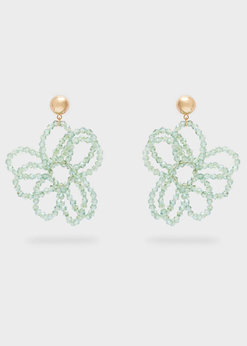 Nalí PETAL EARRINGS W/ BEADS + COLORS Offerta Anniversario
