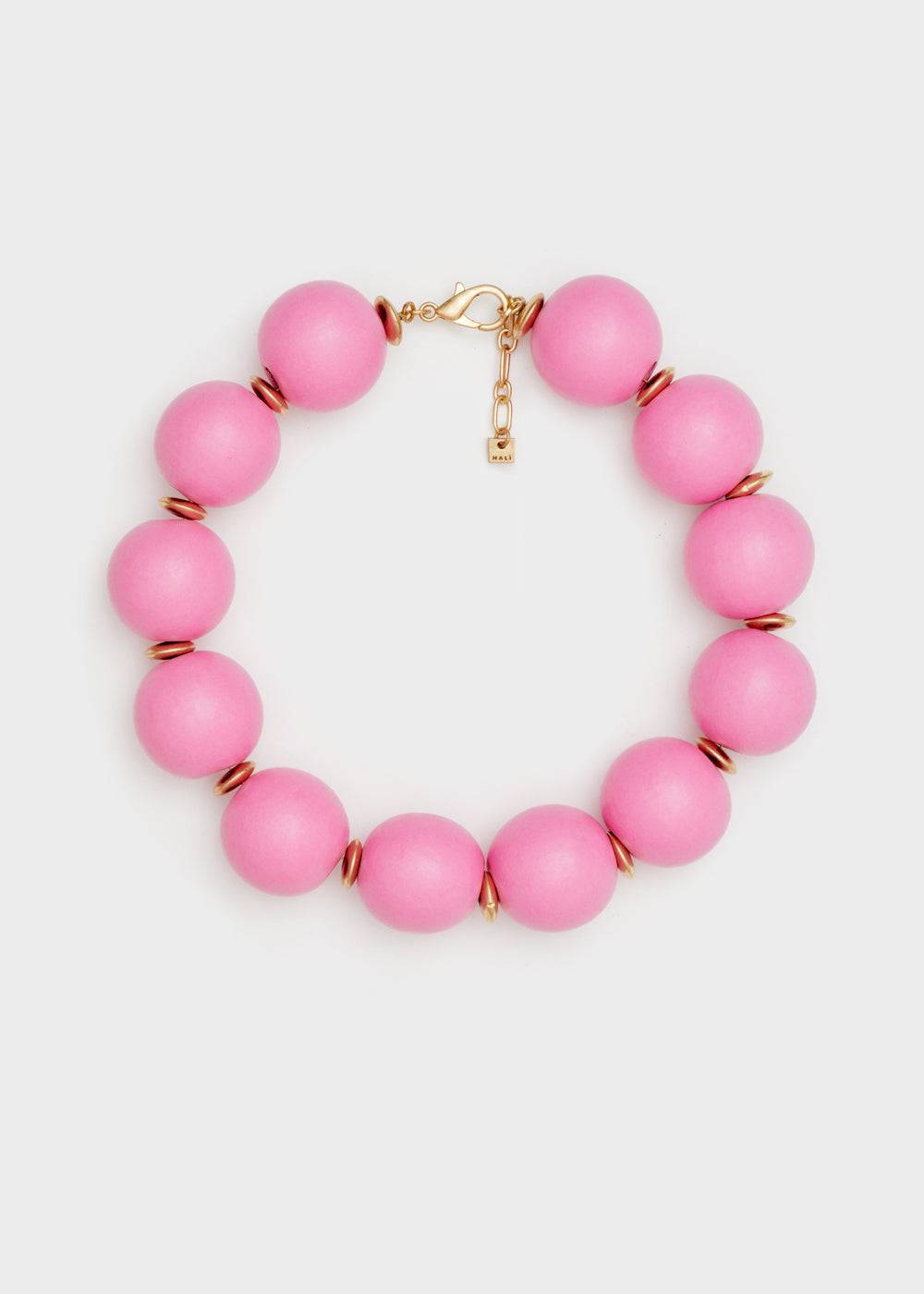 Nalí ITHACA NECKLACE W/ WOOD BEADS + COLORS Vendita calda