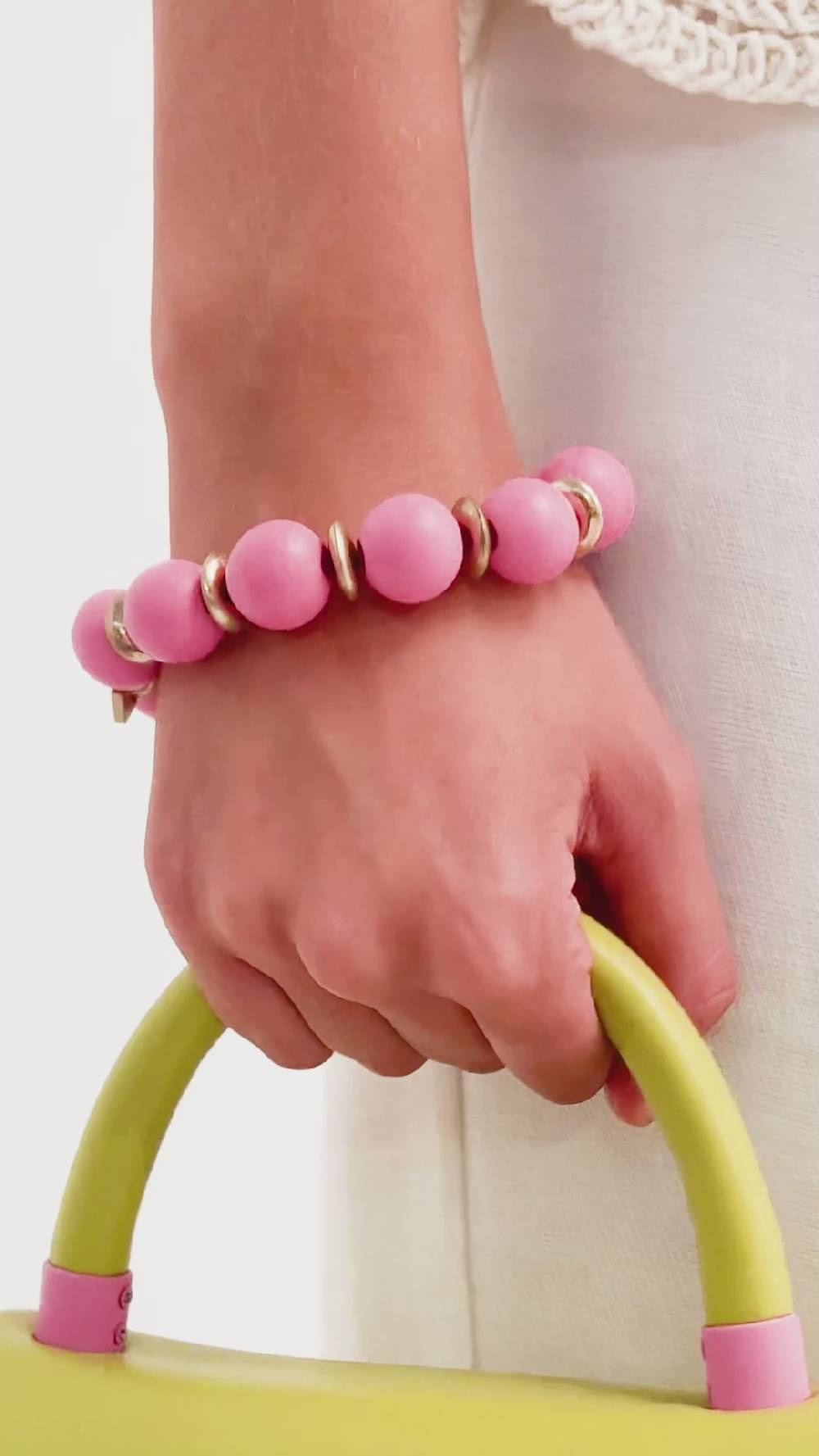 Nalí ITHACA BRACELET W/ WOOD BEADS + COLORS Online Outlet
