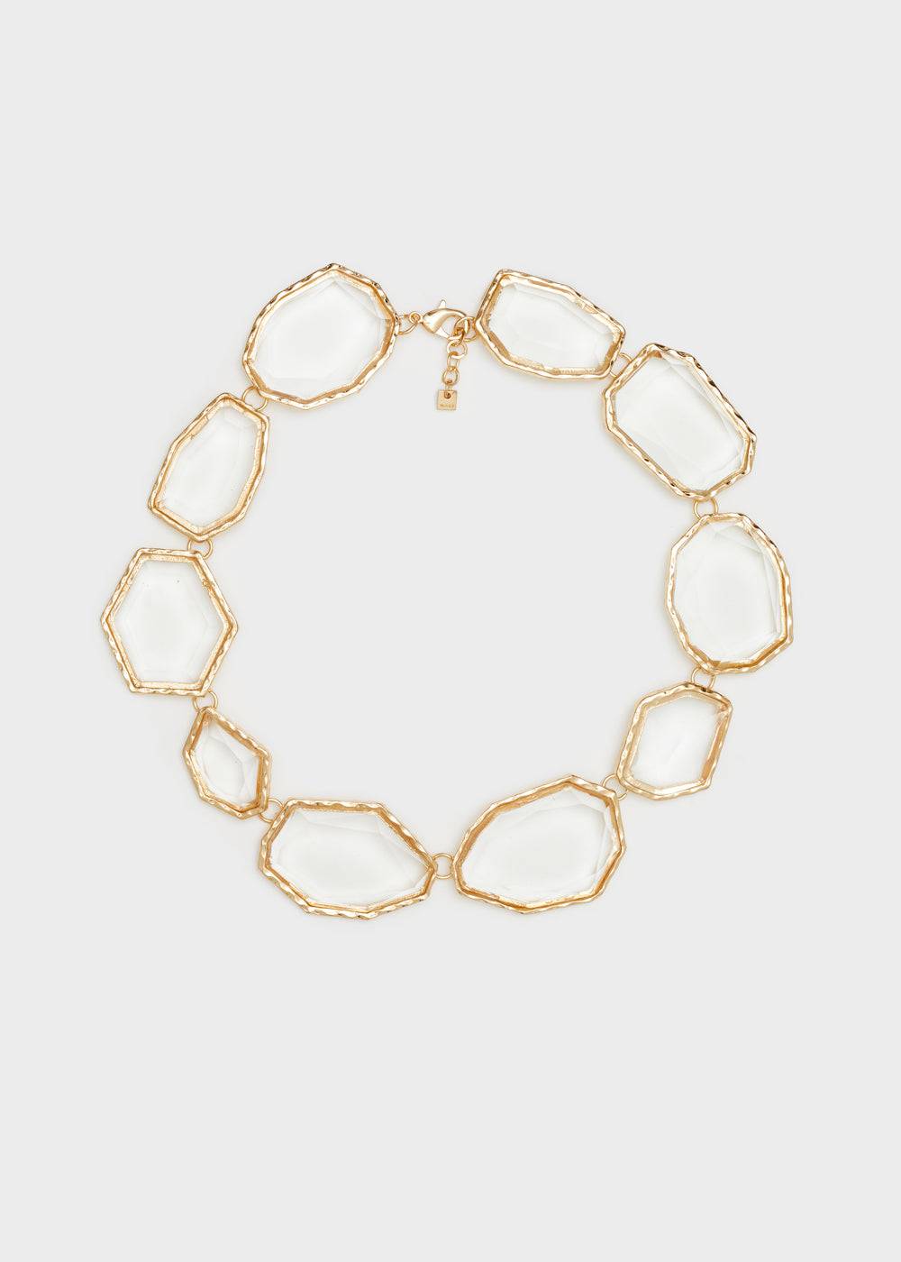 Nalí NECKLACE WITH CLEAR STONES Italy
