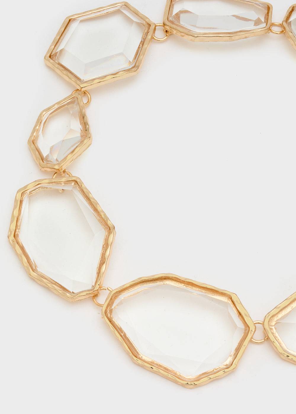 Nalí NECKLACE WITH CLEAR STONES Italy