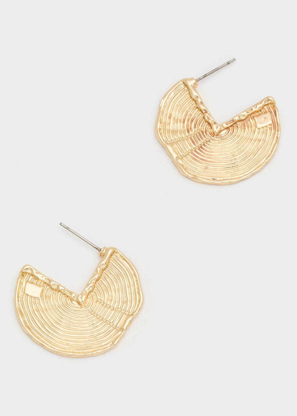 Nalí HALF CIRCLE EARRINGS IN GOLD Promozione Limitata