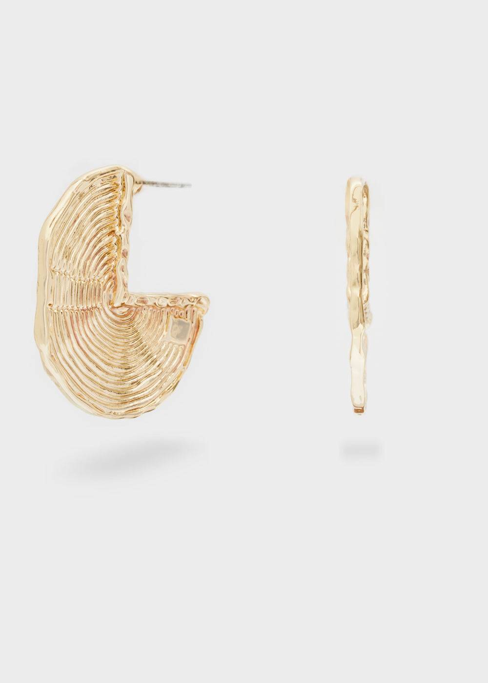 Nalí HALF CIRCLE EARRINGS IN GOLD Promozione Limitata