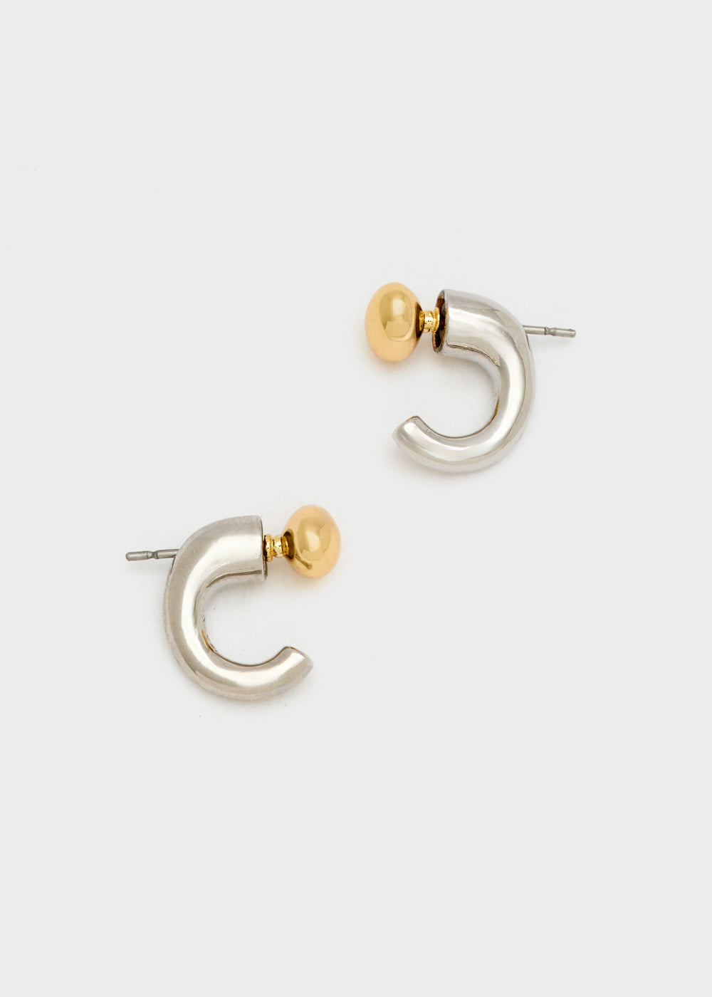 Nalí 2 PIECES LOBE EARRINGS GOLD/SILVER Novità