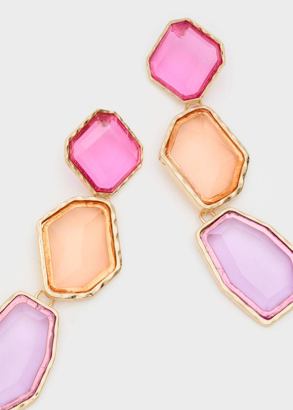 Nalí LONG PENDANT EARRINGS MULTICOLOR Negozio online di fabbrica