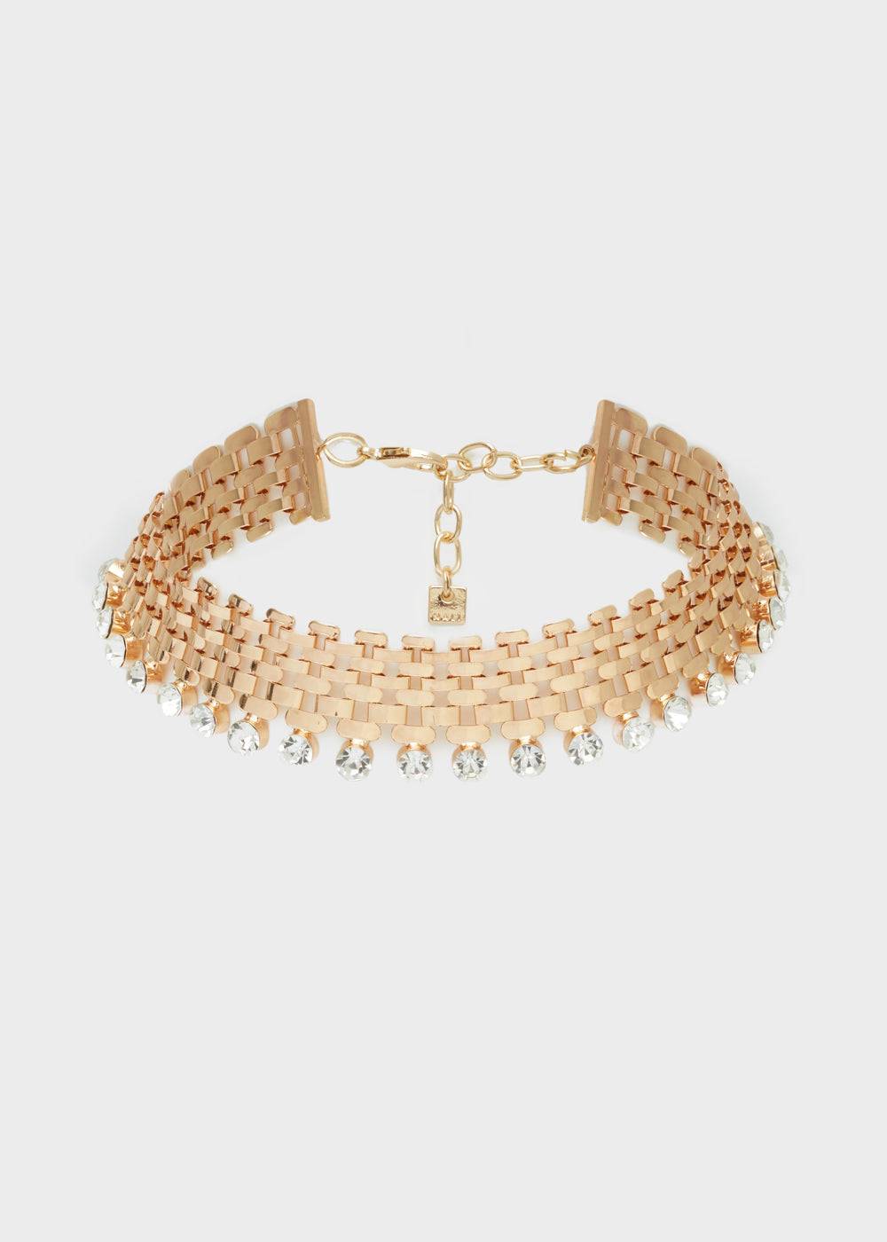 Nalí THICK NECKLACE IN GOLD Shopping online