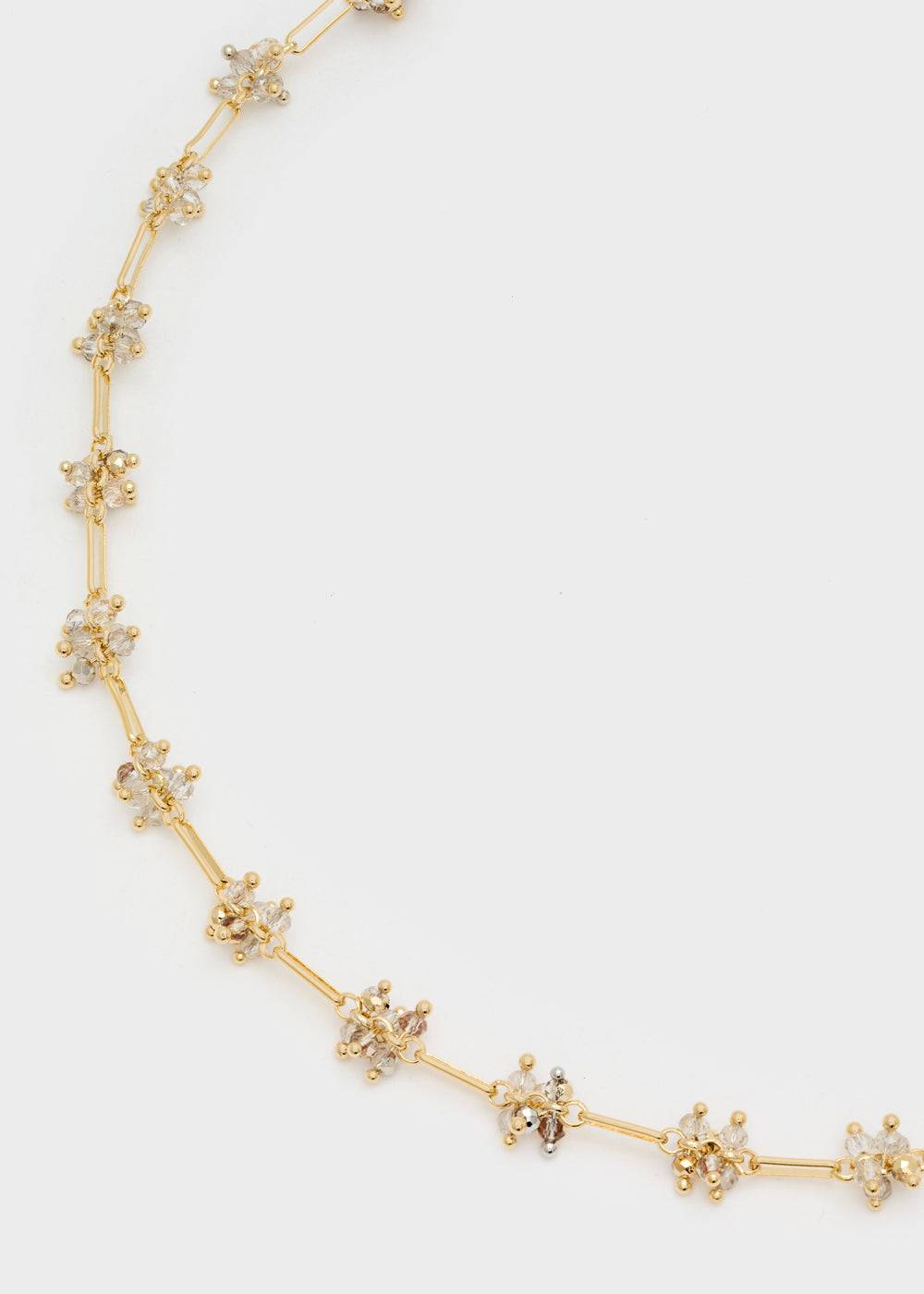Nalí NECKLACE WITH CLEAR STONES Offerta natalizia