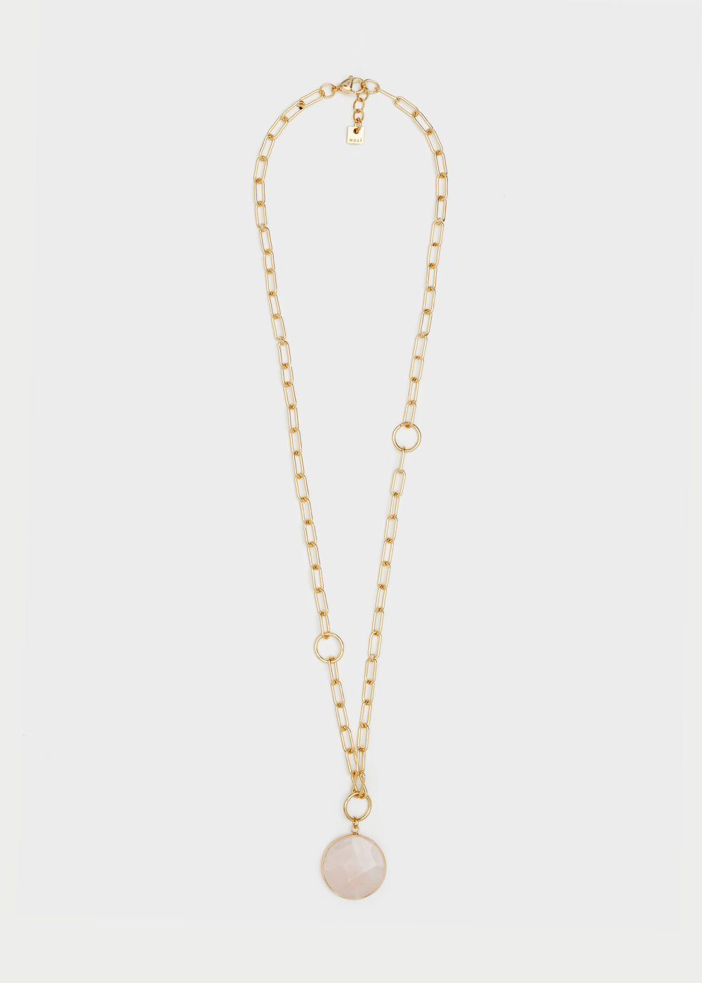 Nalí CHAIN NECKLACE W/ NATURAL STONE PENDANT Offerta Pasqua