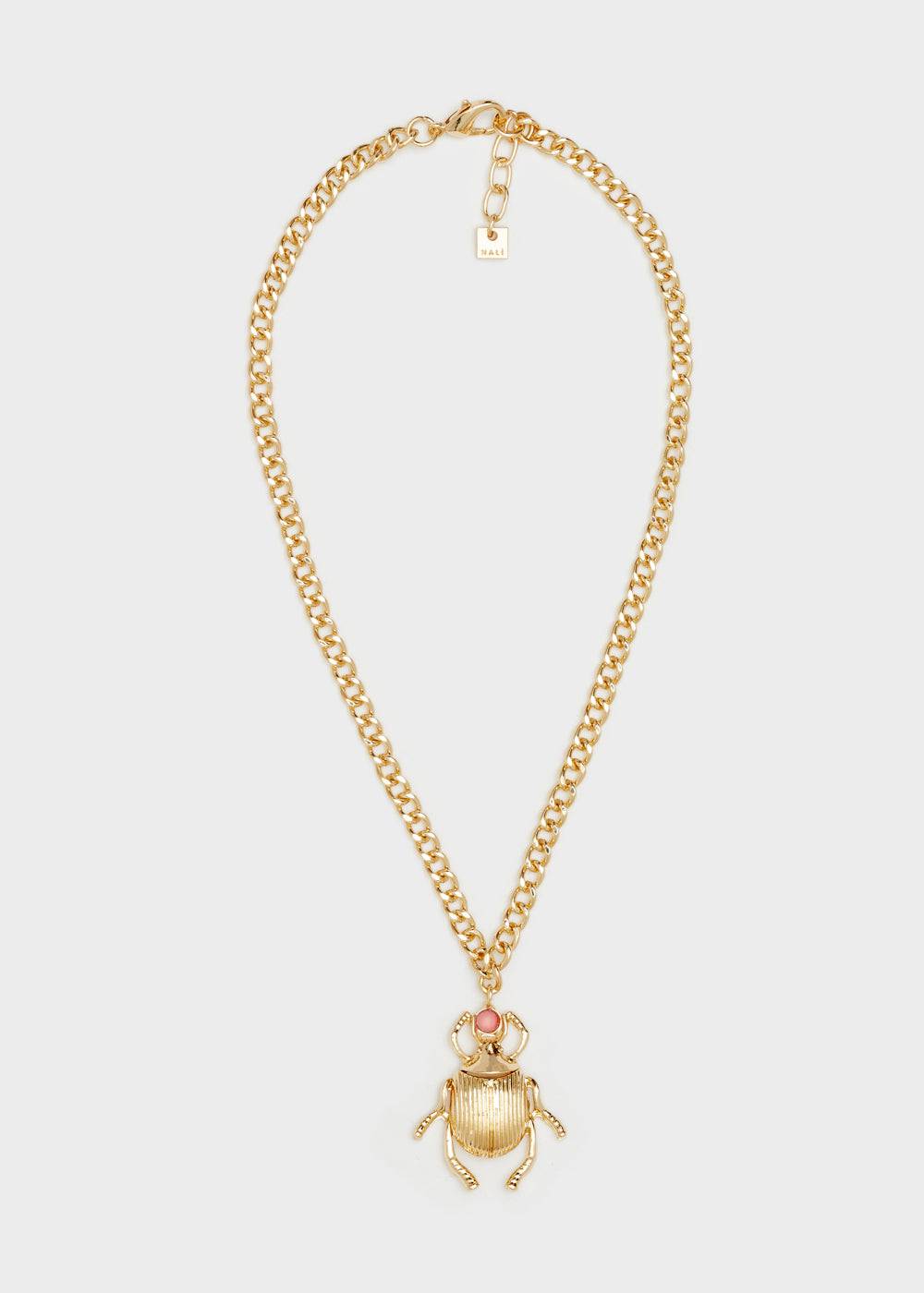Nalí BEETLE CHAIN NECKLACE Online Outlet
