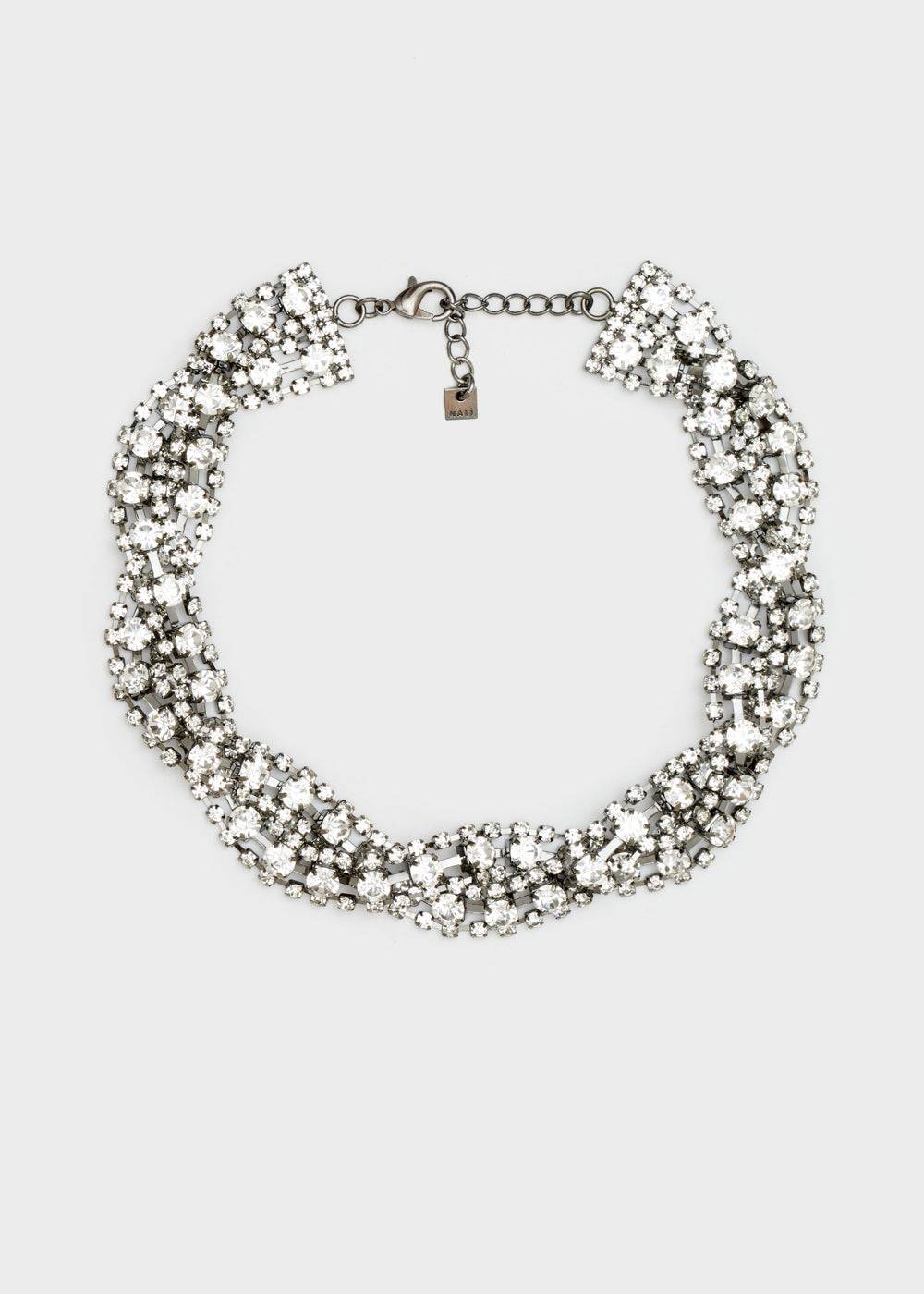 Nalí LIZA BRAIDED NECKLACE W/ STONES + COLORS Officina