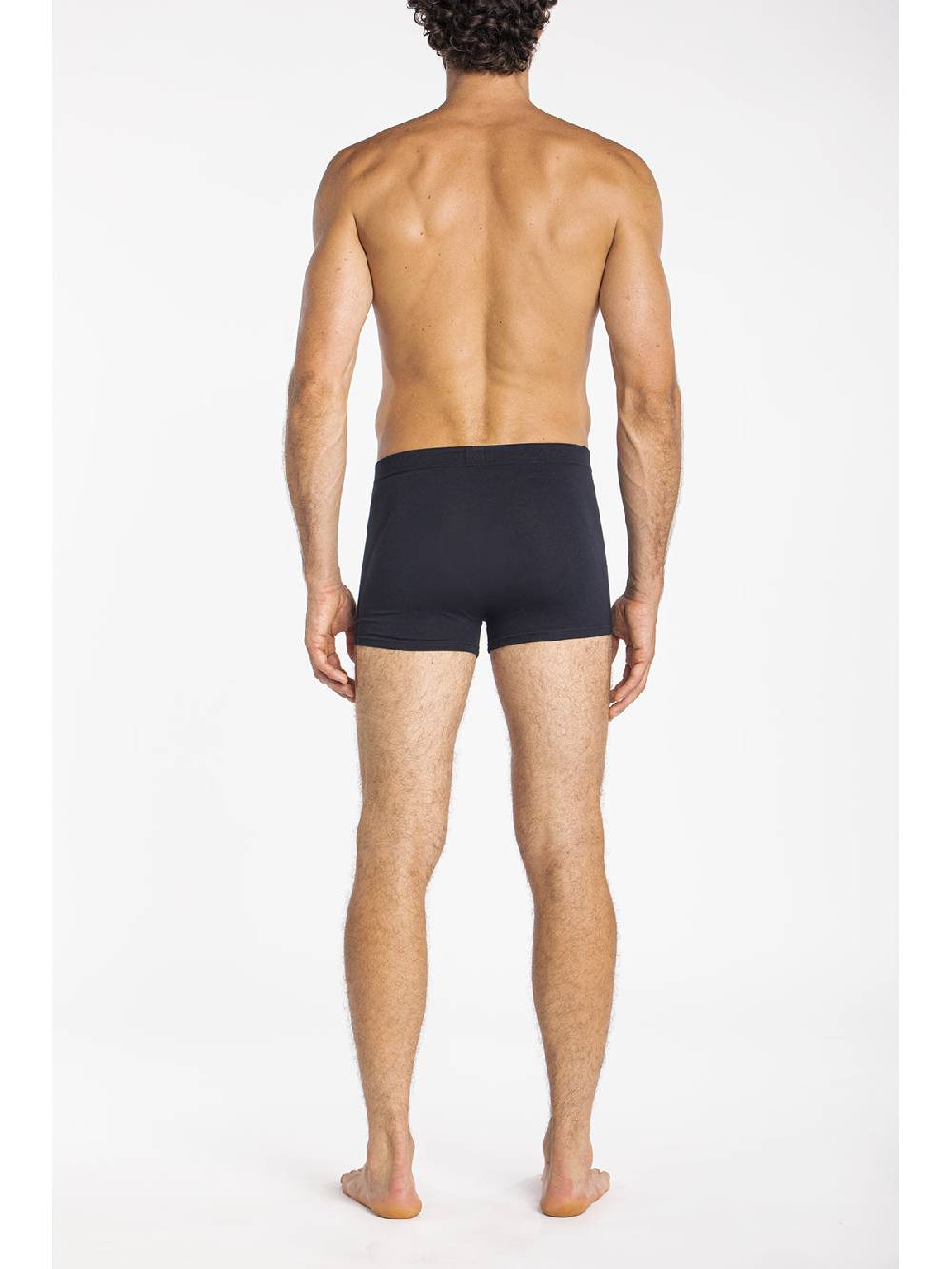 Julipet Boxer blu in jersey di cotone elasticizzato bipack In Vendita