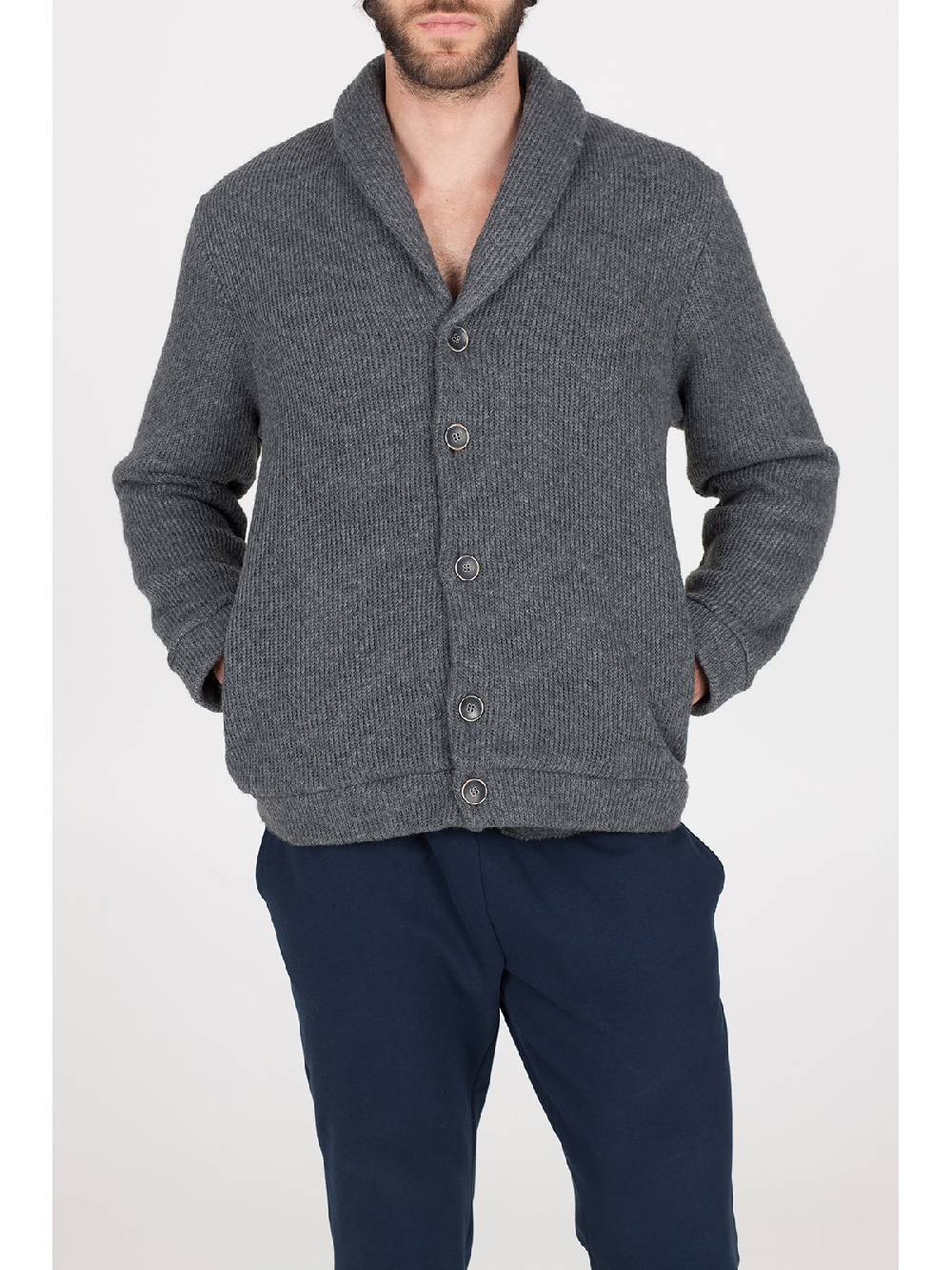 Julipet Cardigan in maglia di misto lana Moda