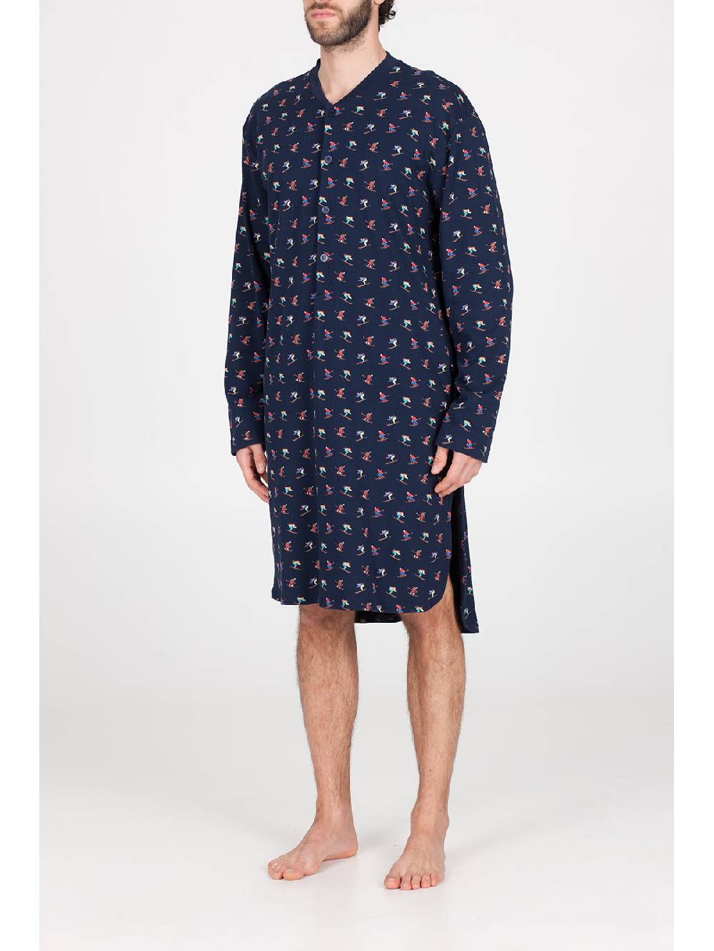 Julipet Camicia da notte in morbido interlock di puro cotone Ultimi tre giorni