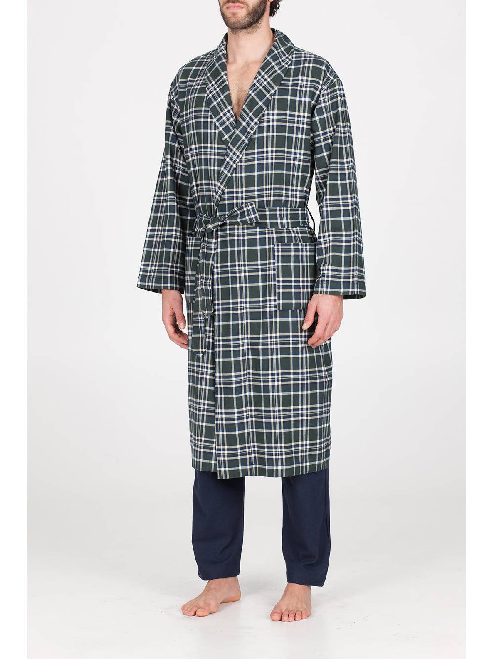 Julipet Vestaglia in calda flanella di puro cotone Fino al 50% di sconto