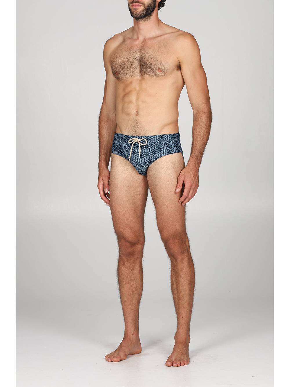 Julipet Slip mare slim, con disegno "cerchi" swimwear Novità