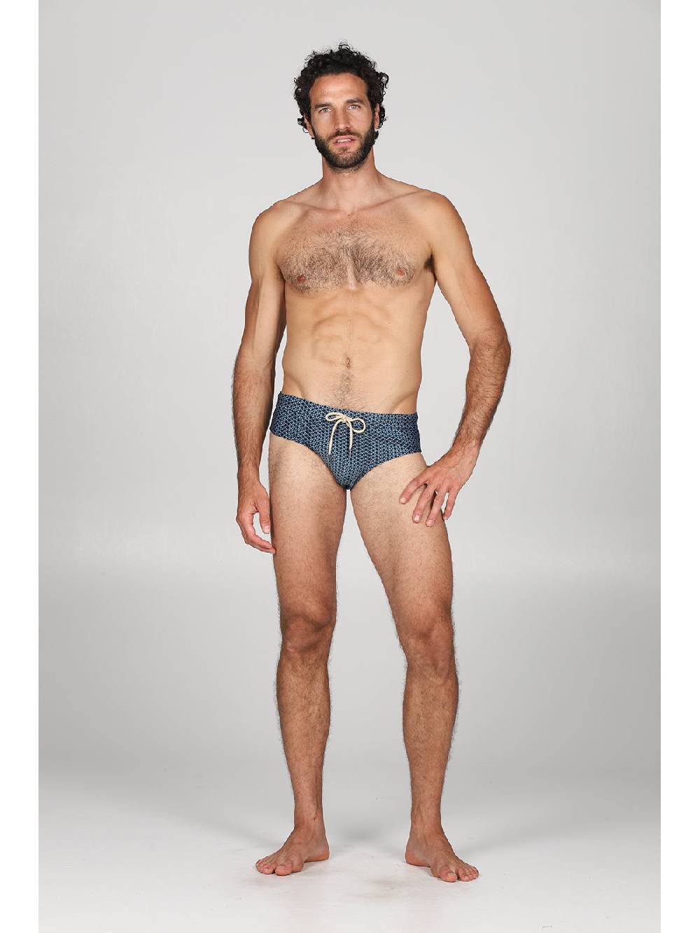 Julipet Slip mare slim, con disegno "cerchi" swimwear Novità