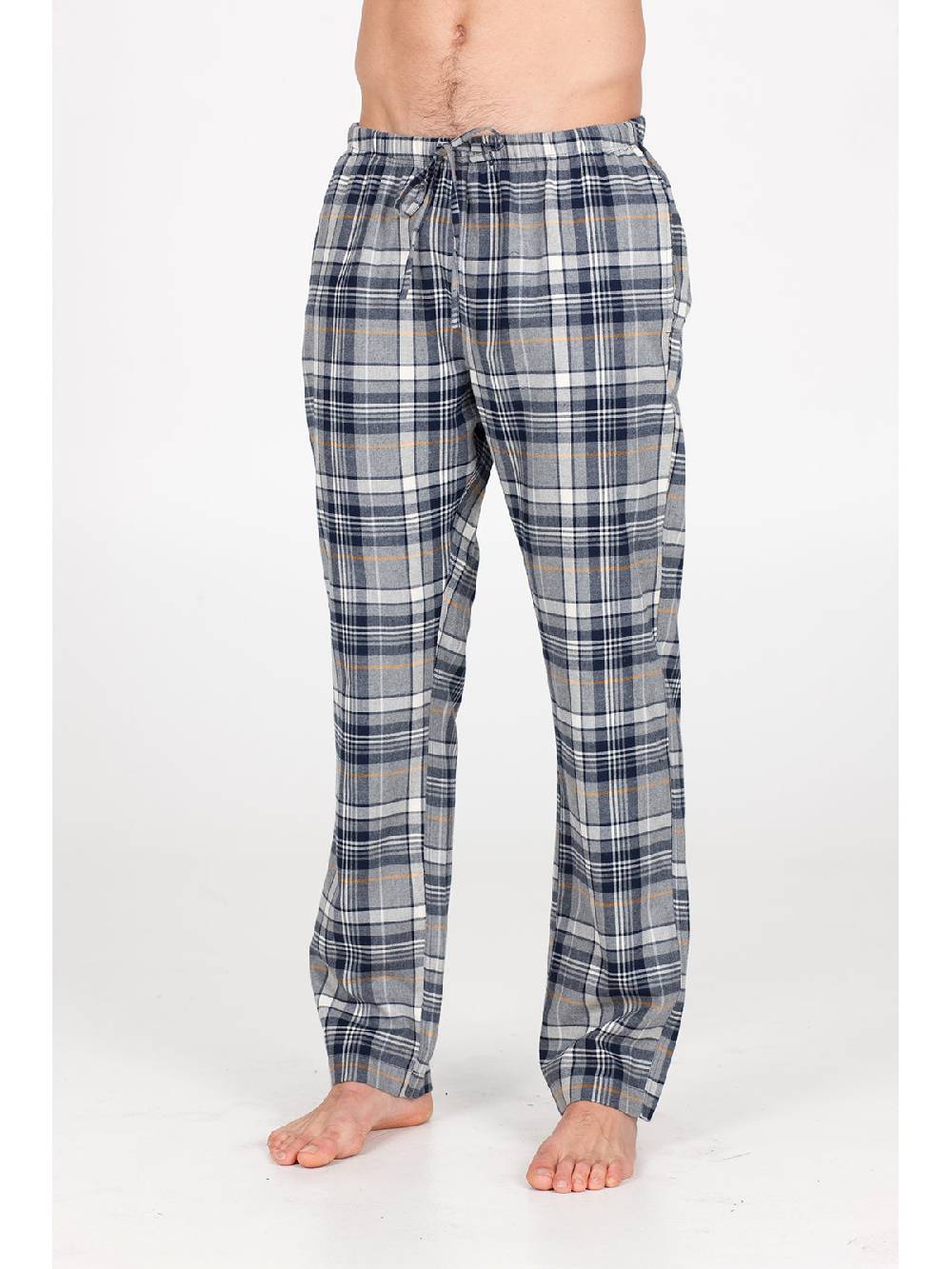 Julipet Pantalone in calda flanella di puro cotone Saldi Di Fabbrica