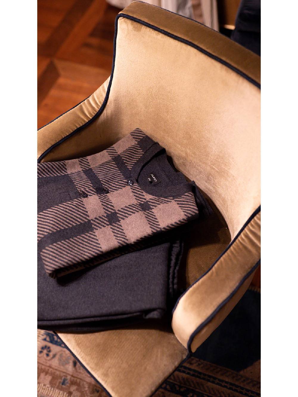 Julipet Pigiama serafino in confortevole jacquard di cotone 2025
