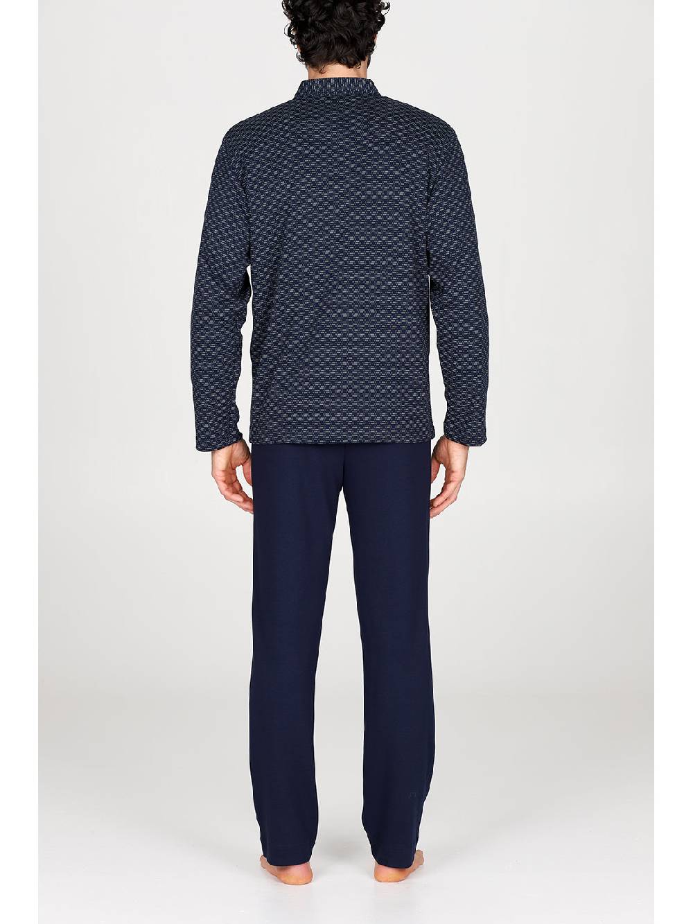 Julipet Pigiama cardigan in caldo interlock di puro cotone Prezzo Ridotto