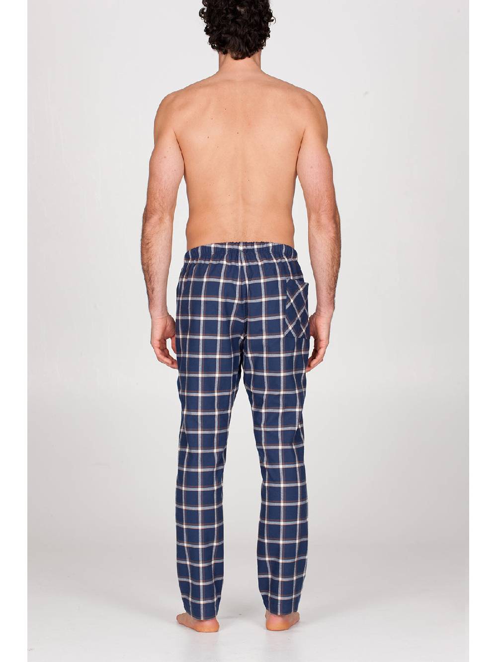 Julipet Pantalone in calda flanella di puro cotone Sottocosto
