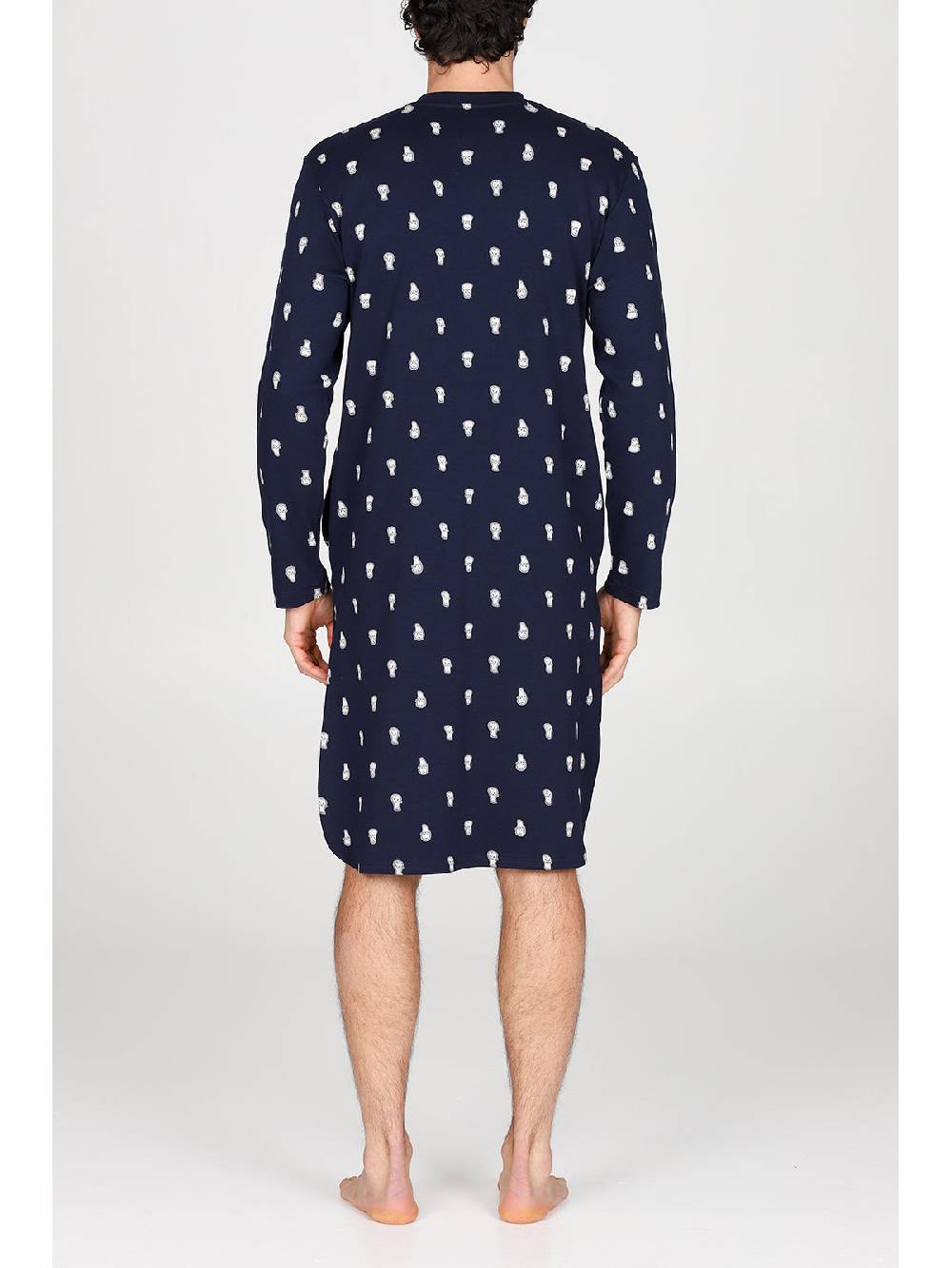Julipet Camicia da notte Artist Edition, in caldo interlock di puro cotone Sconto