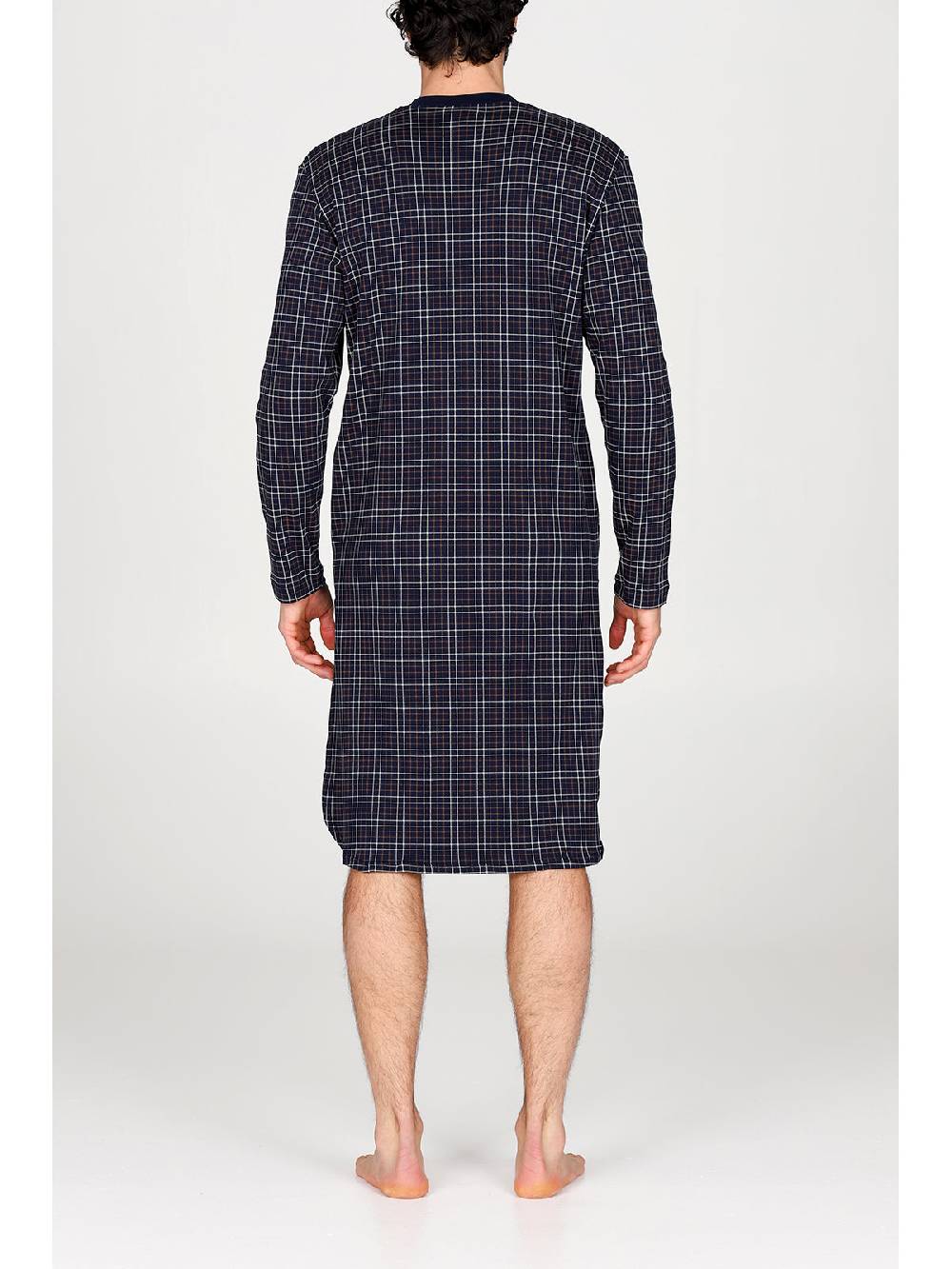 Julipet Camicia da notte in caldo interlock di puro cotone Online