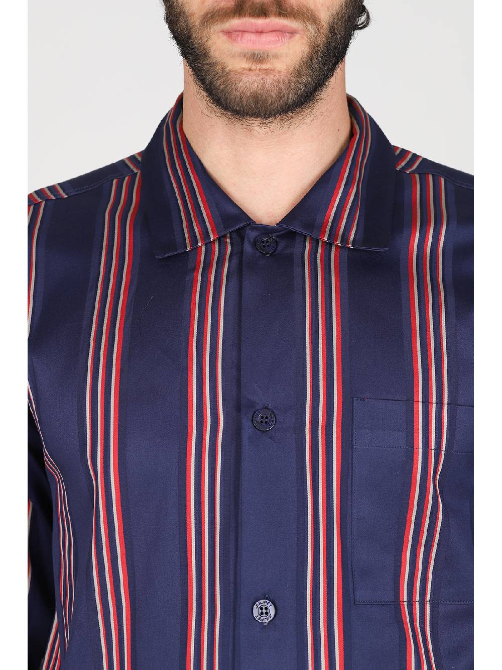 Julipet Pigiama cardigan in pregiato popeline di puro cotone Lightning offer