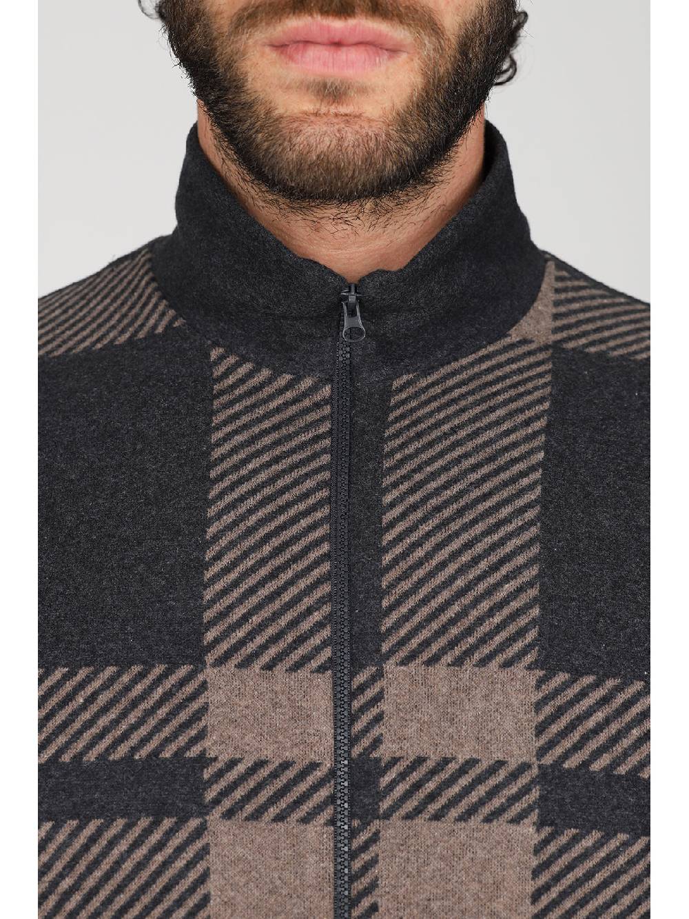 Julipet Pigiama con zip in confortevole jacquard di cotone Promozione Limitata