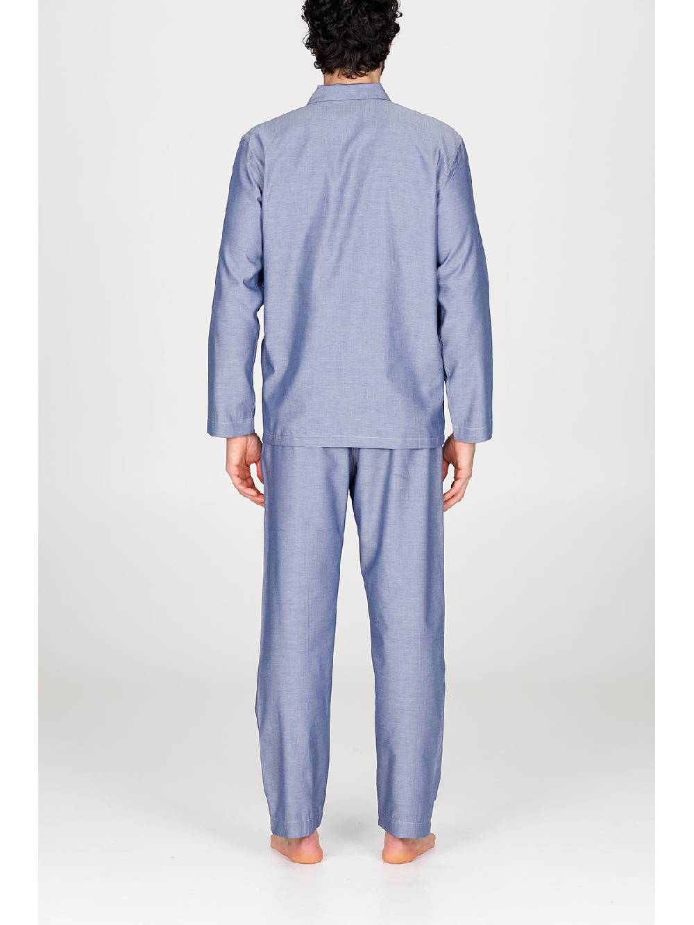 Julipet Pigiama cardigan in pregiato popeline di puro cotone Shopping Online