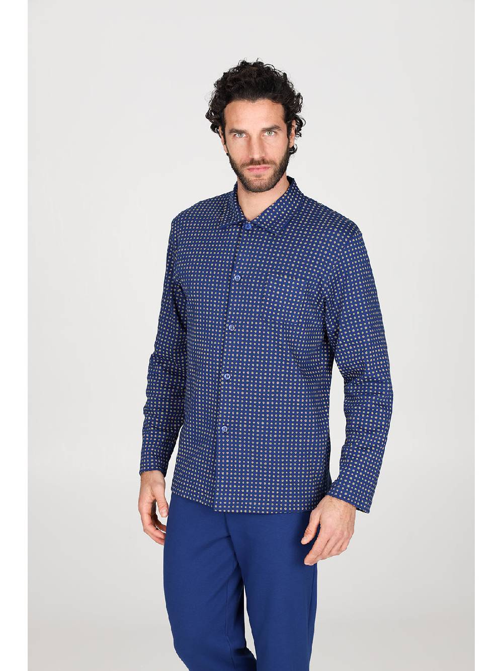 Julipet Pigiama cardigan in caldo interlock di puro cotone Affare Del Giorno