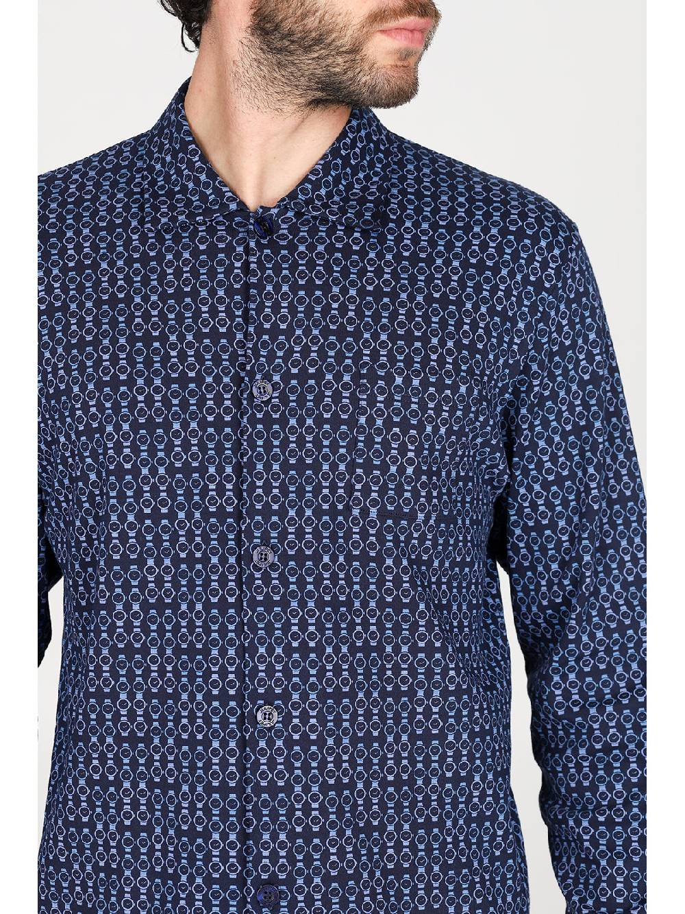 Julipet Pigiama cardigan Artist Edition, in caldo interlock di puro cotone Sottocosto