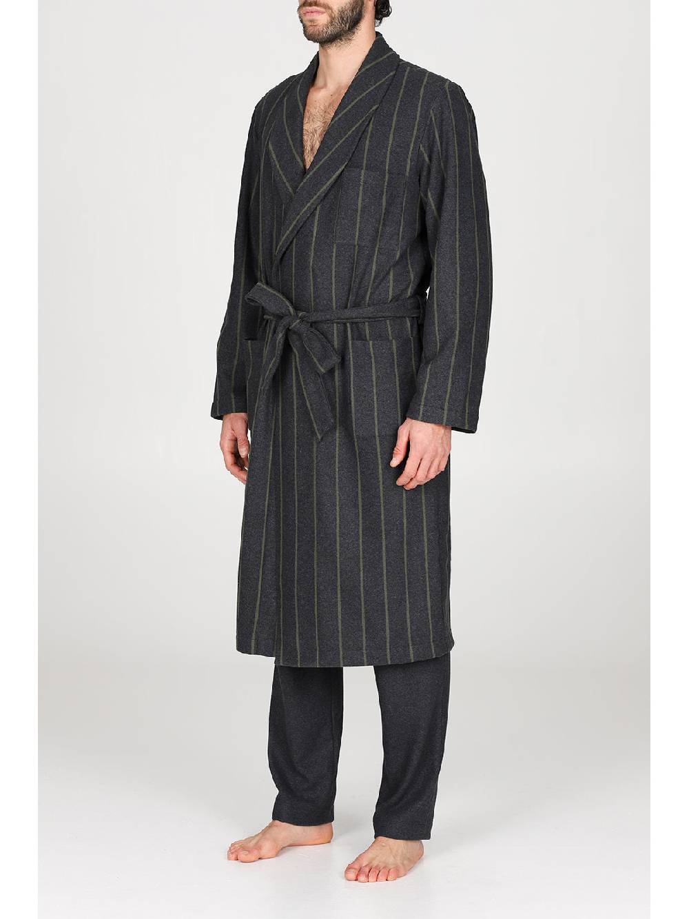 Julipet Vestaglia in confortevole jacquard di cotone Online