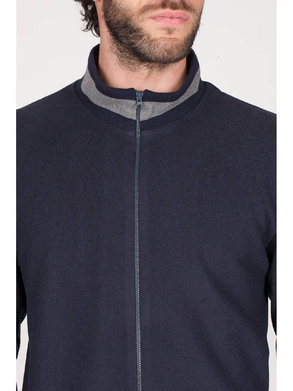 Julipet Tuta con zip in confortevole jacquard punto Milano Offerte