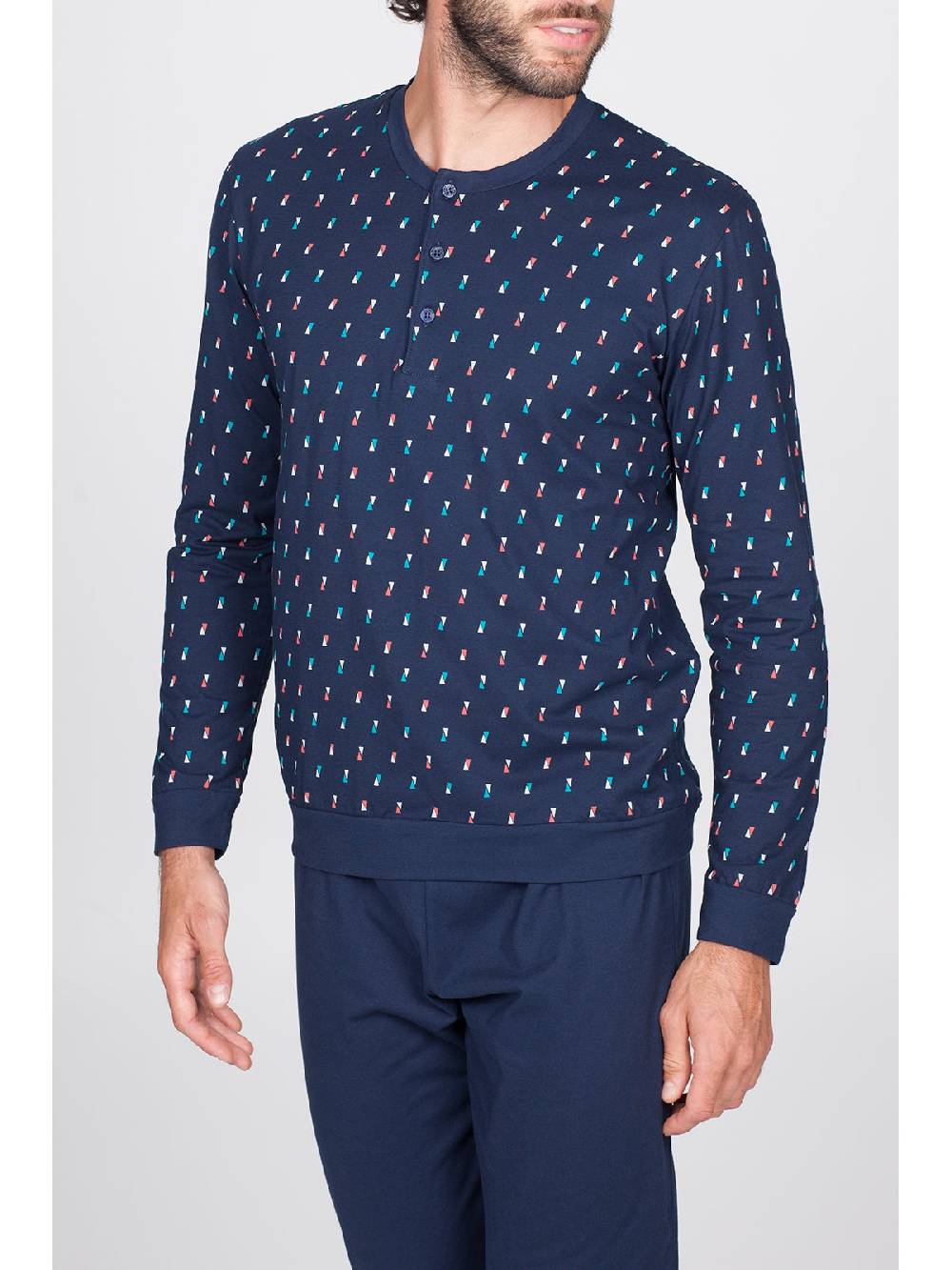 Julipet Pigiama in traspirante jersey di puro cotone s/z Saldi