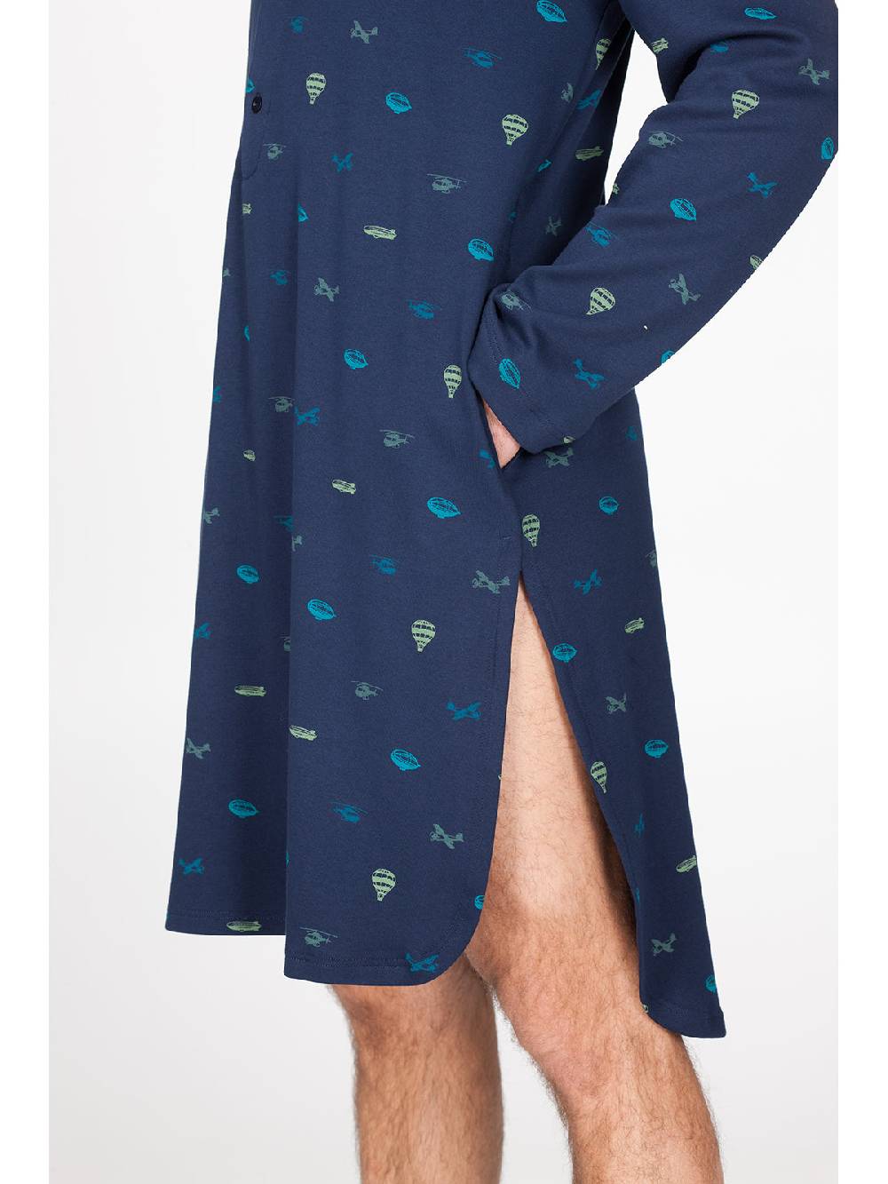Julipet Camicia da notte in morbido interlock di puro cotone Cyber Monday